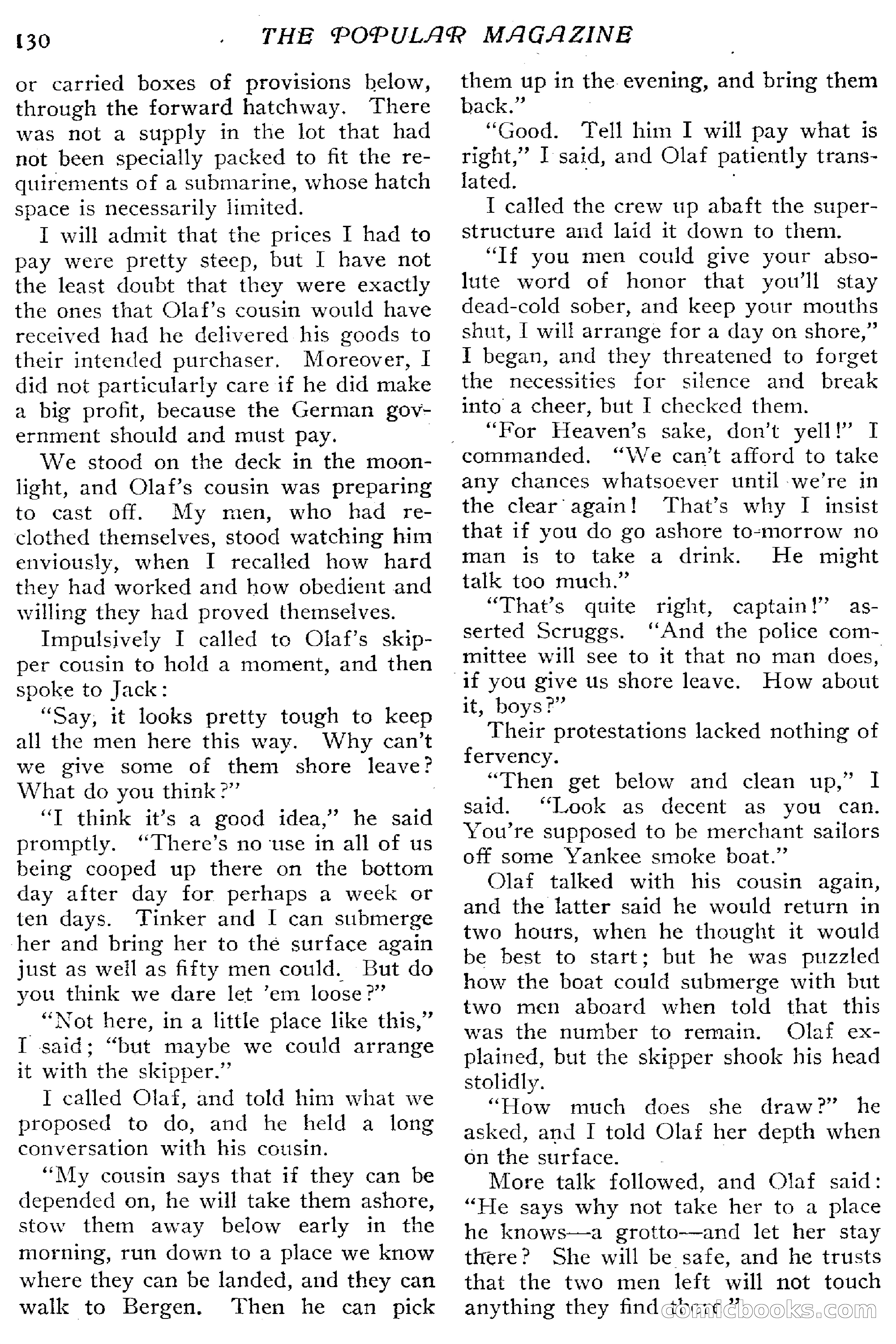 The Popular Magazine, December 20, 1916 — page 136 of 220