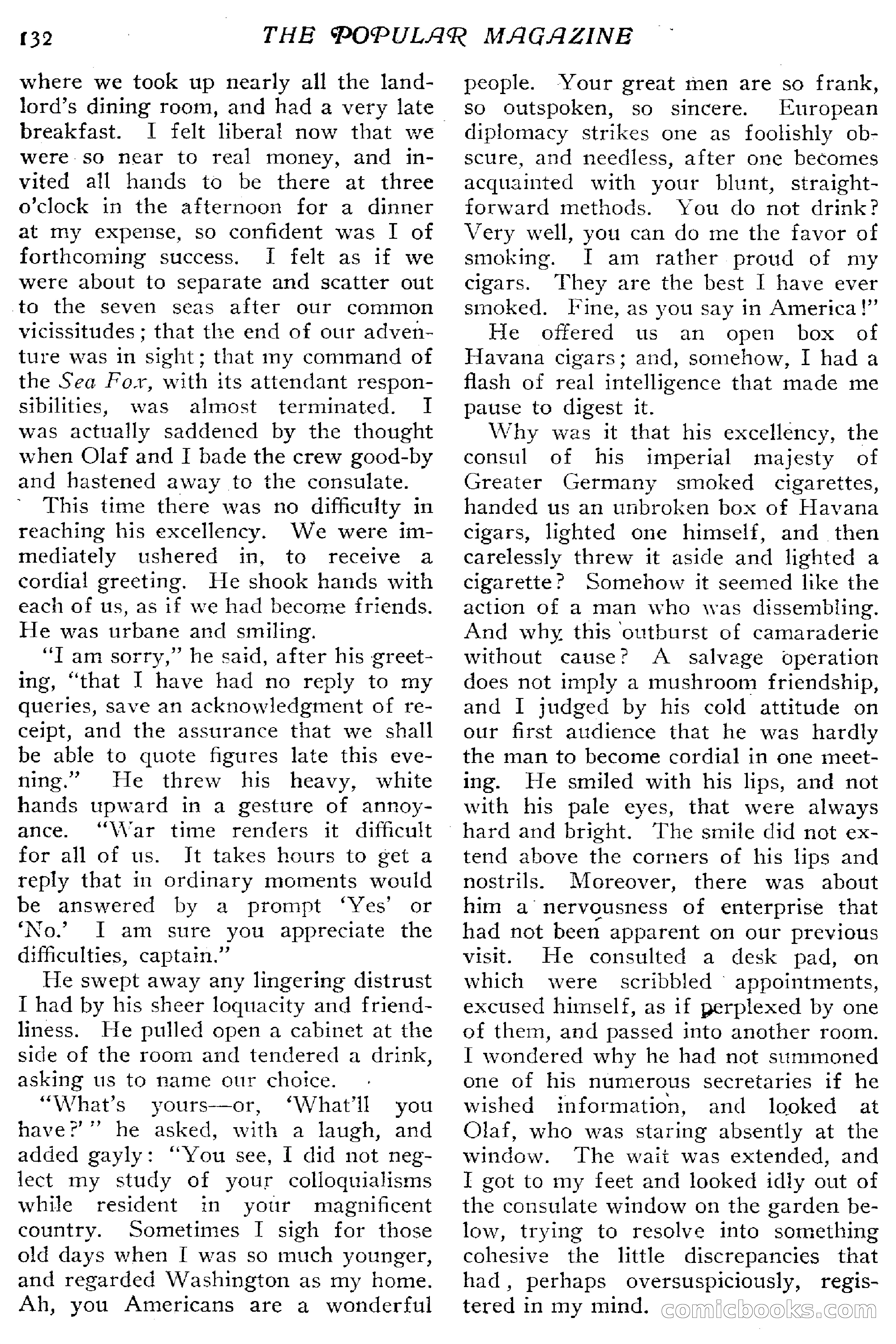 The Popular Magazine, December 20, 1916 — page 138 of 220