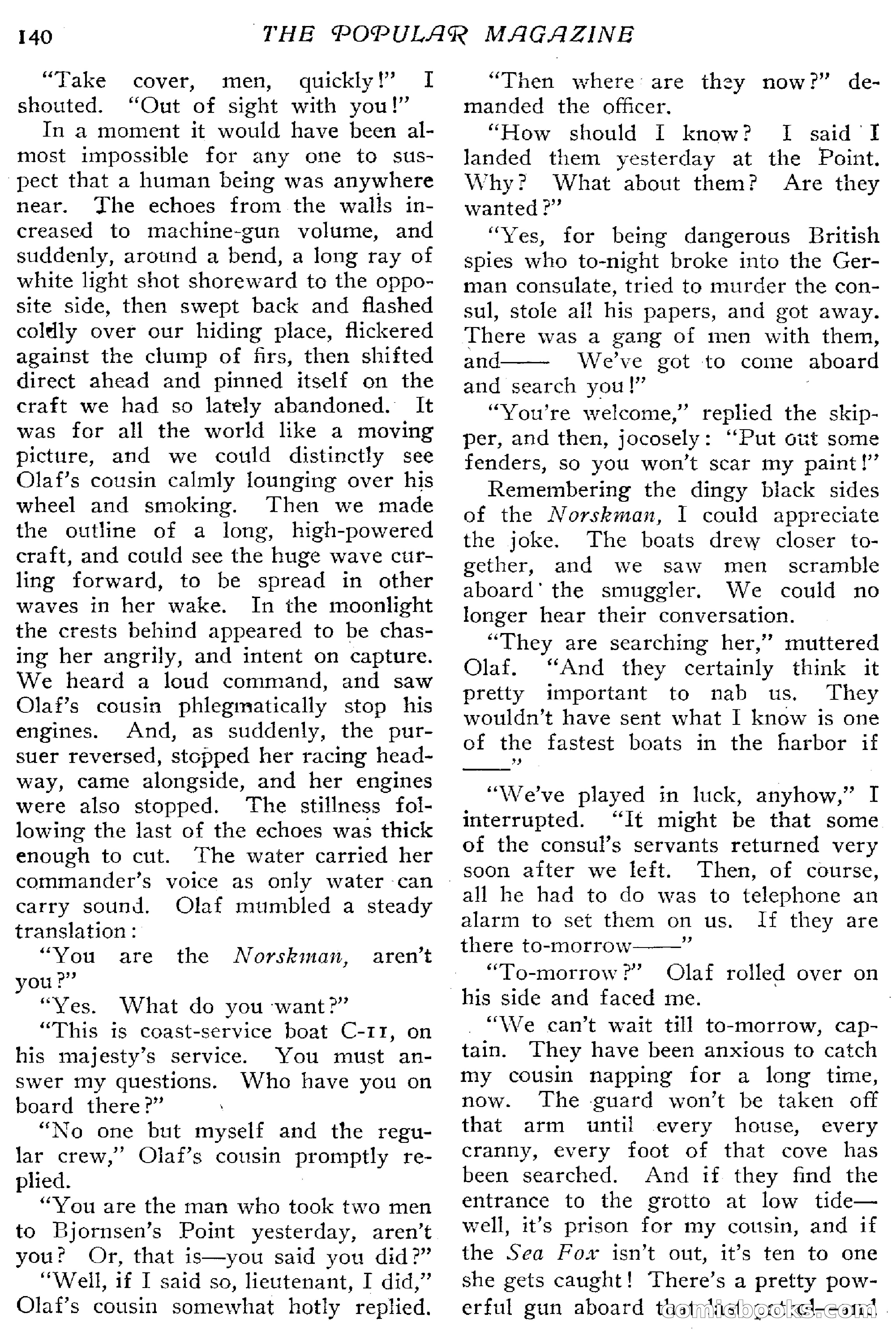 The Popular Magazine, December 20, 1916 — page 146 of 220