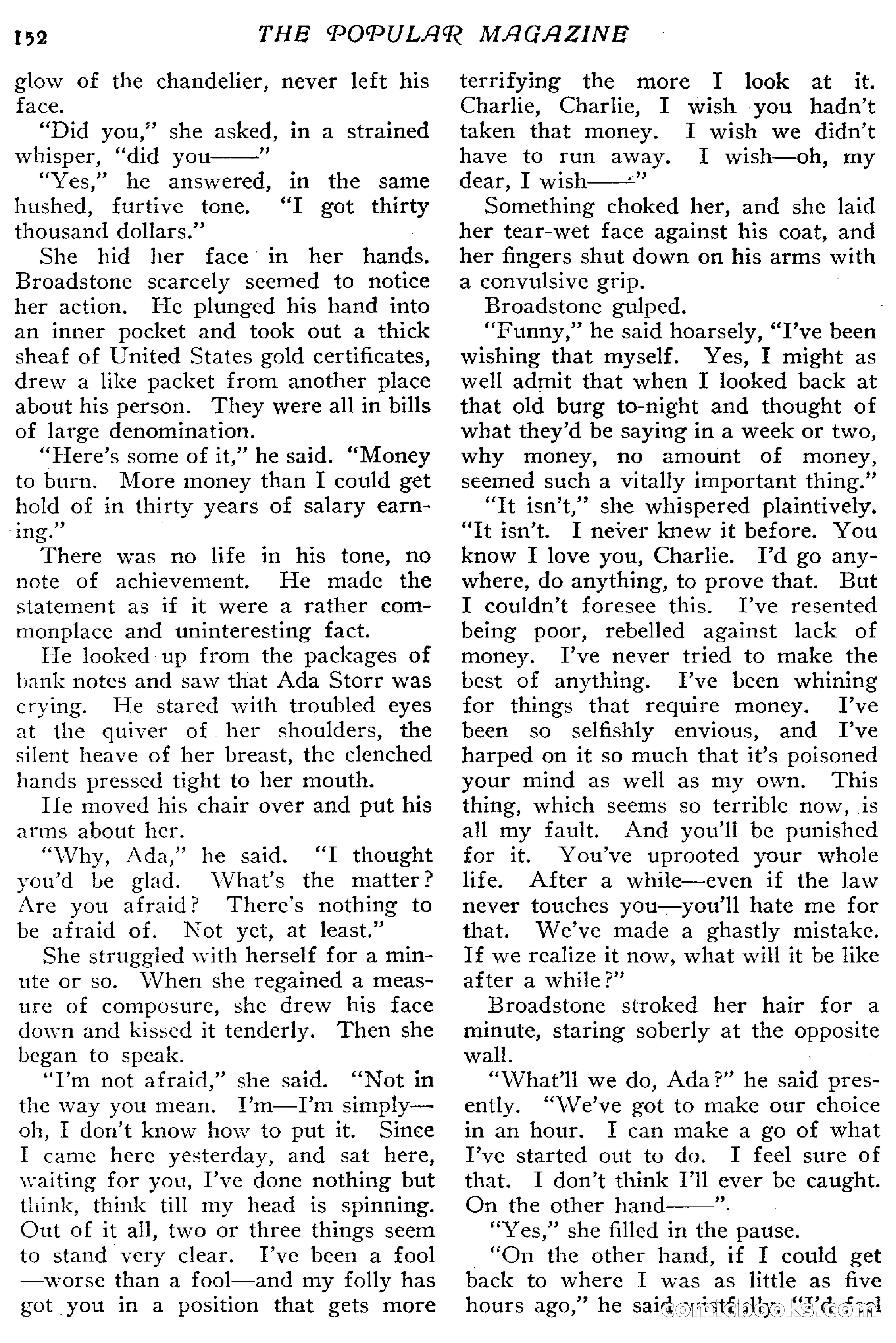The Popular Magazine, December 20, 1916 — page 158 of 220