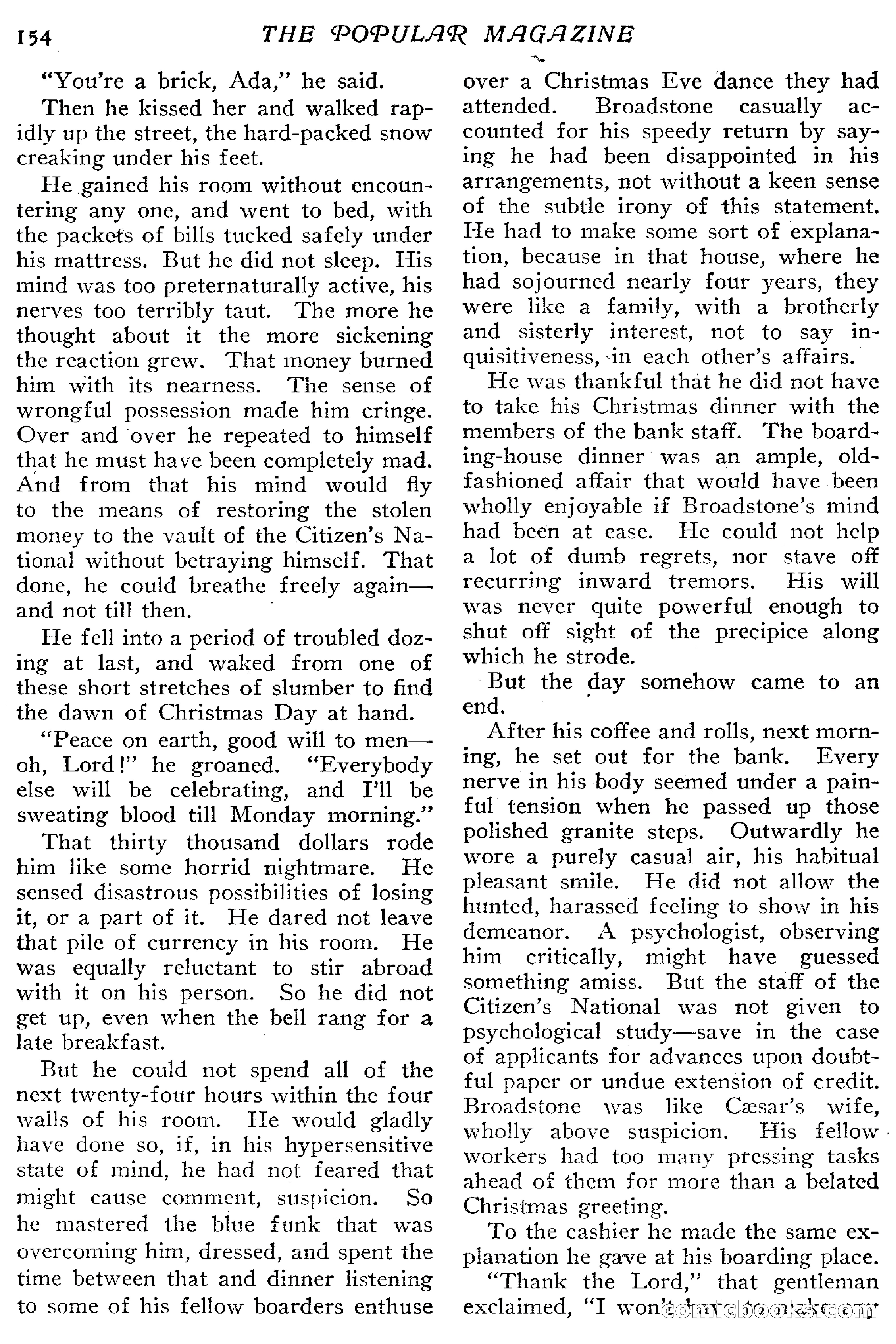 The Popular Magazine, December 20, 1916 — page 160 of 220