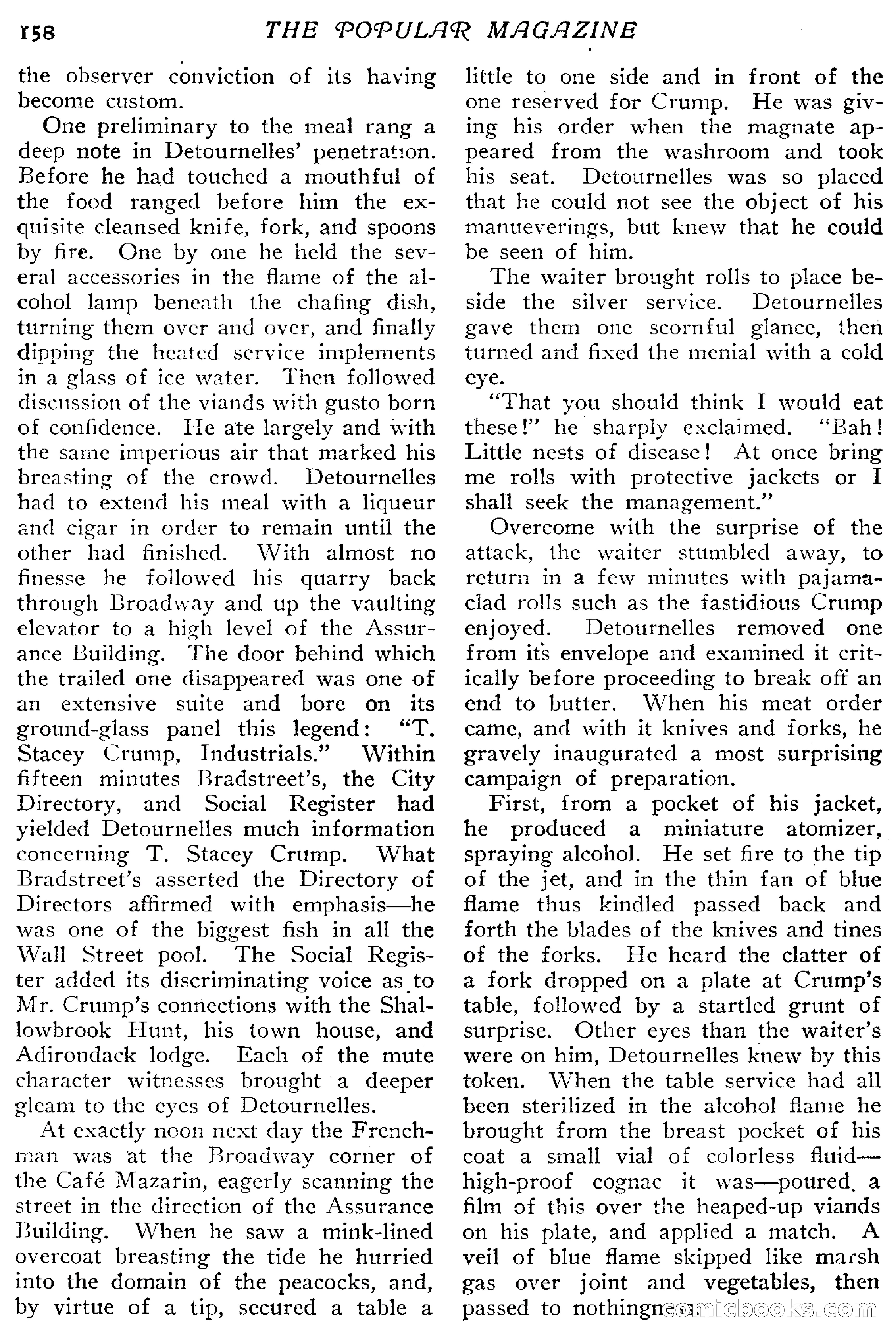 The Popular Magazine, December 20, 1916 — page 164 of 220