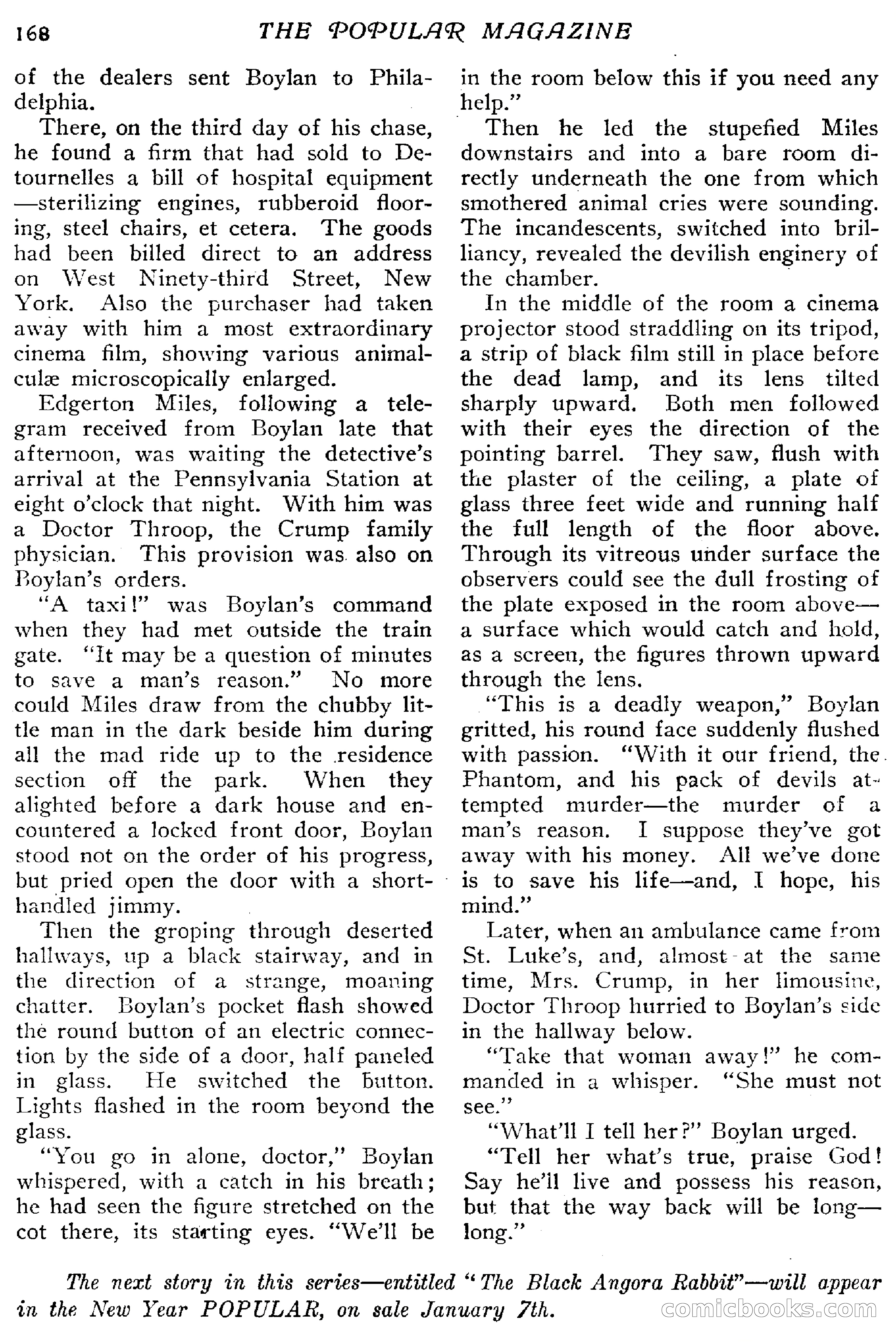 The Popular Magazine, December 20, 1916 — page 174 of 220