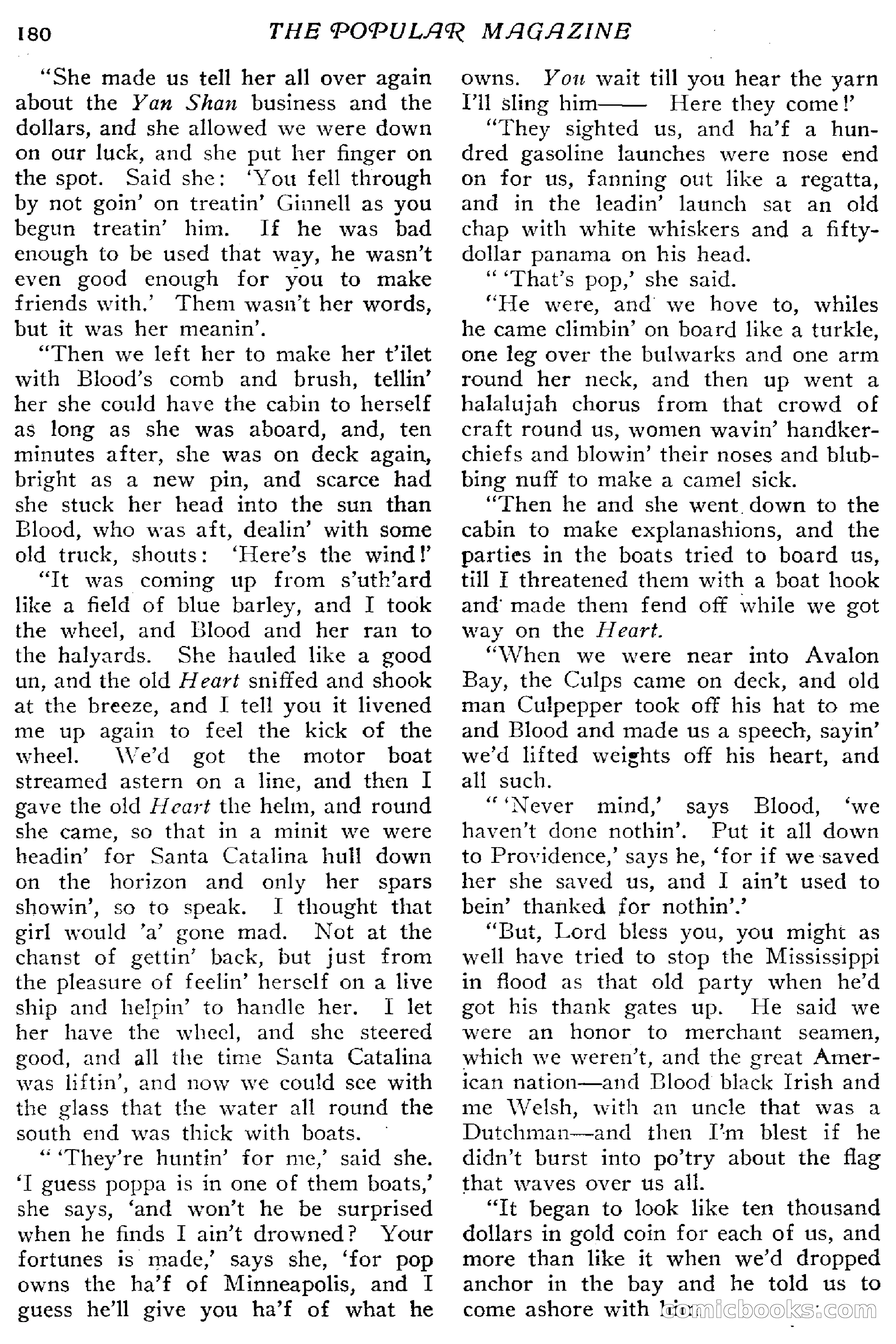 The Popular Magazine, December 20, 1916 — page 186 of 220
