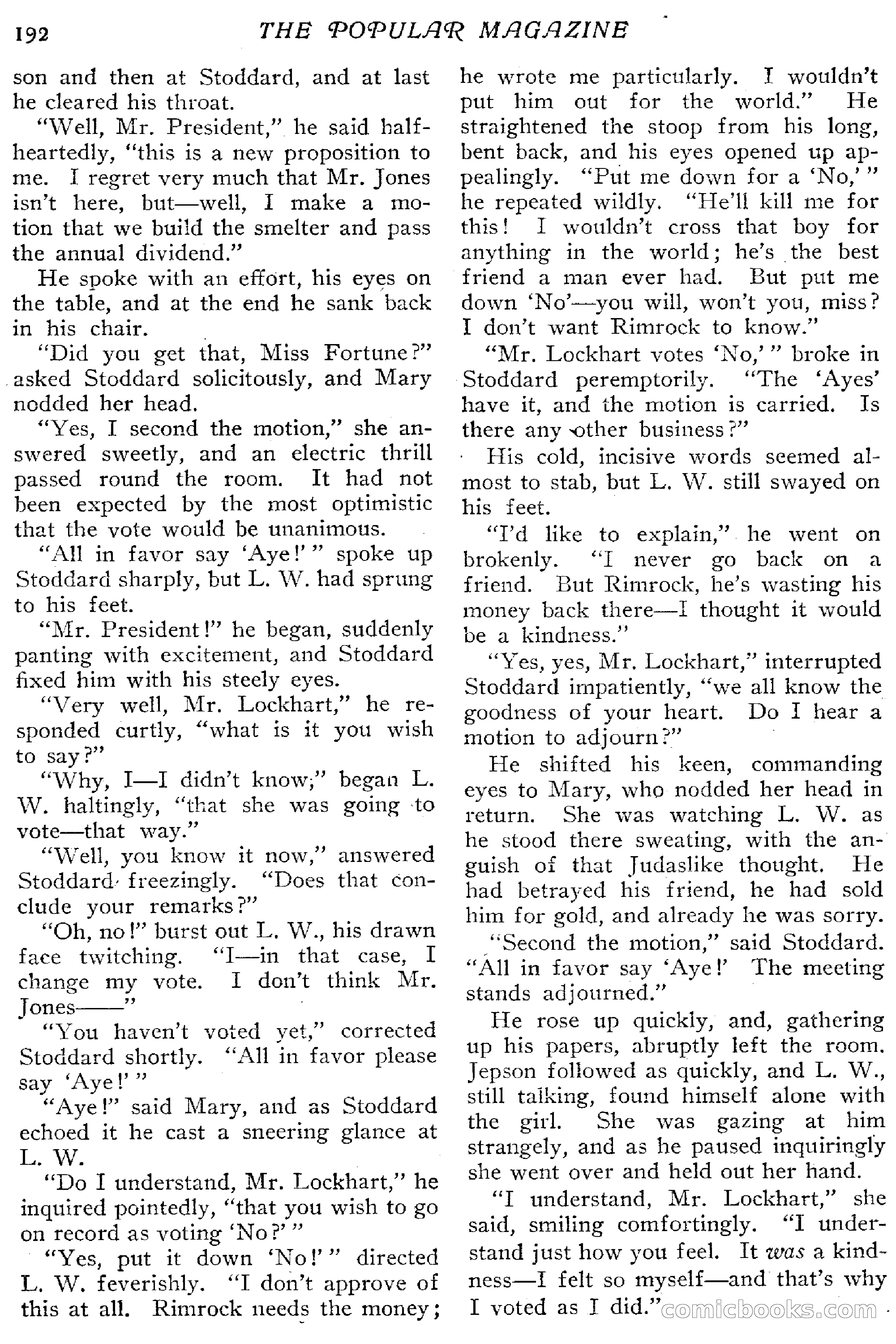 The Popular Magazine, December 20, 1916 — page 198 of 220
