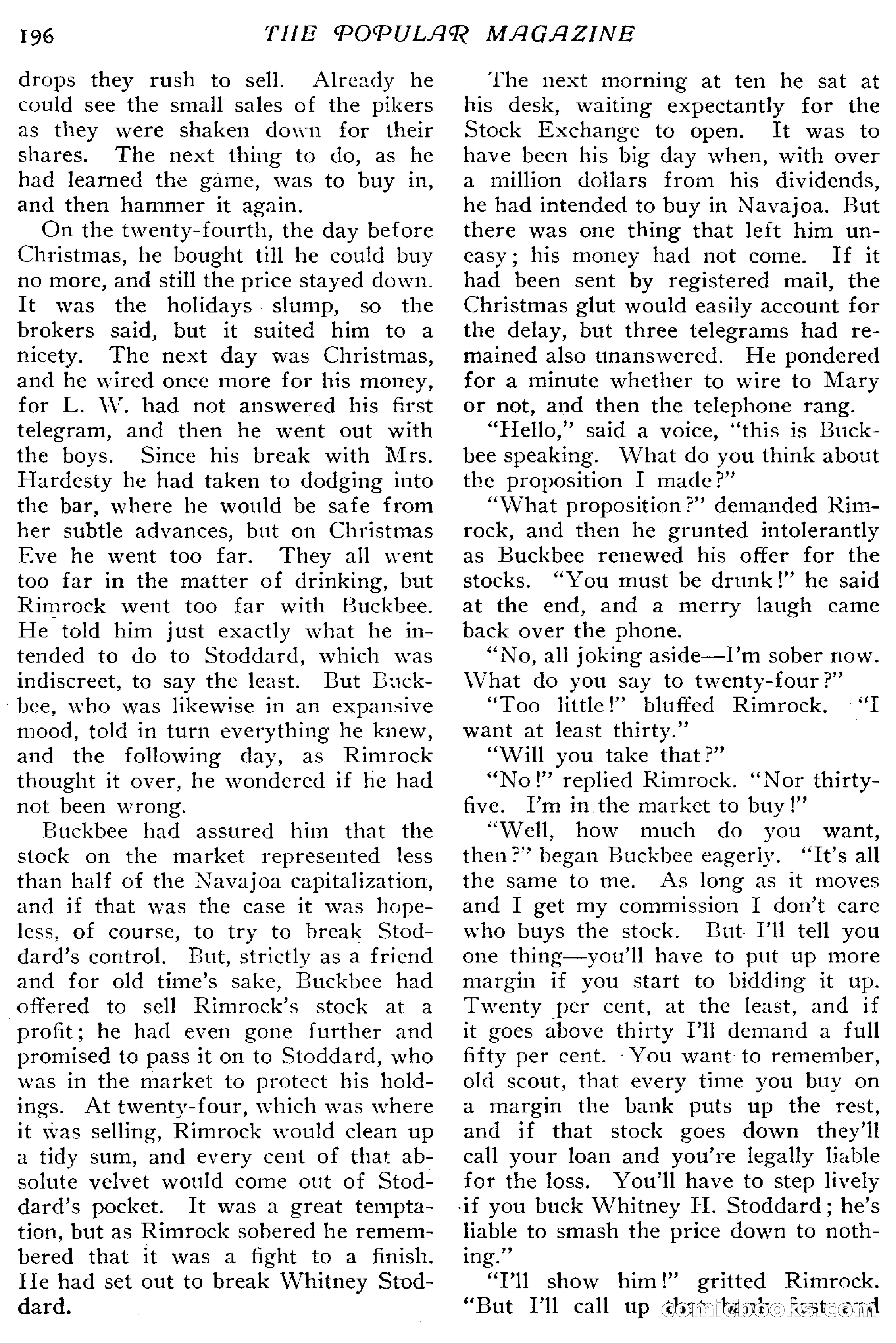 The Popular Magazine, December 20, 1916 — page 202 of 220
