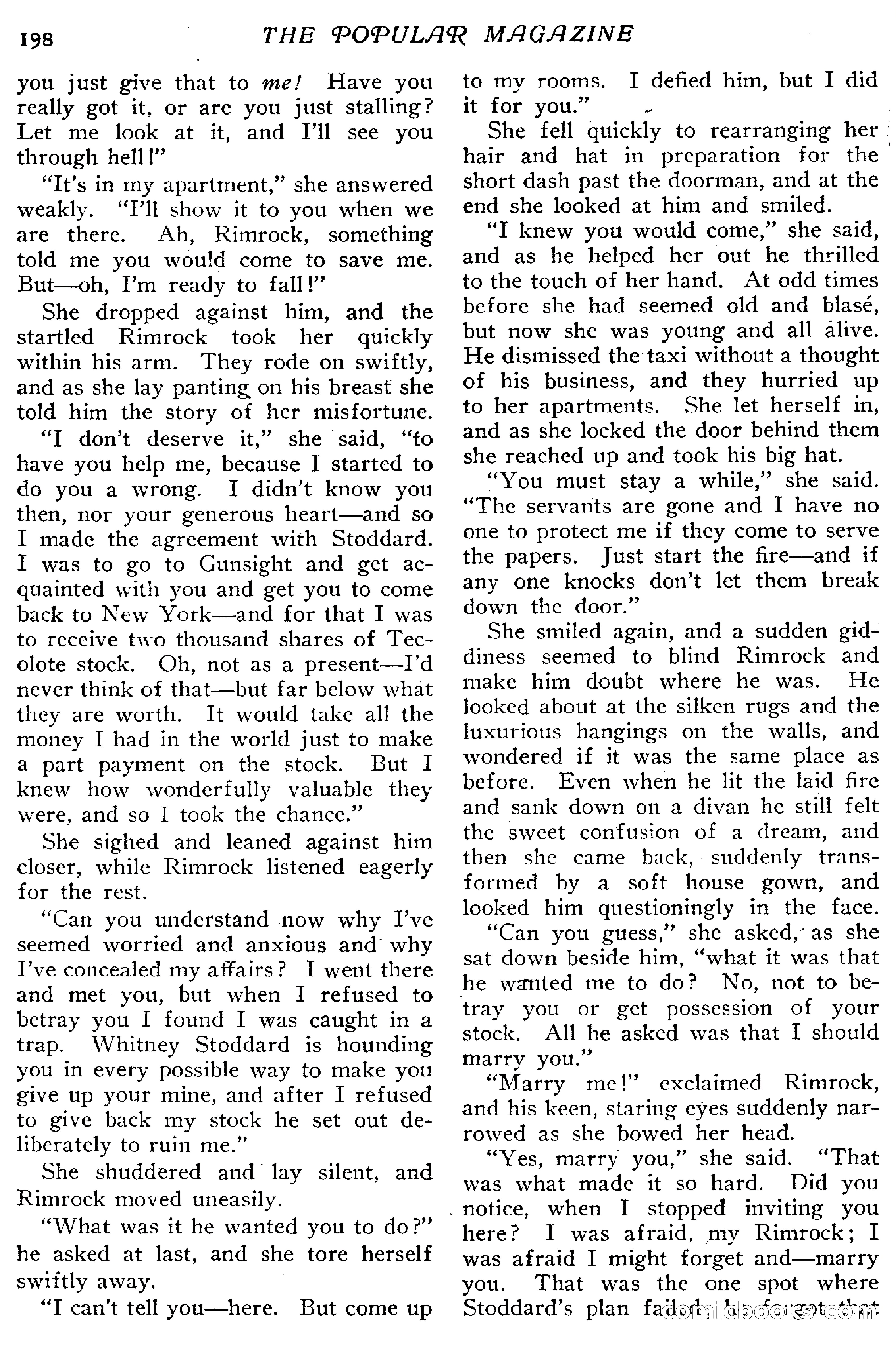 The Popular Magazine, December 20, 1916 — page 204 of 220