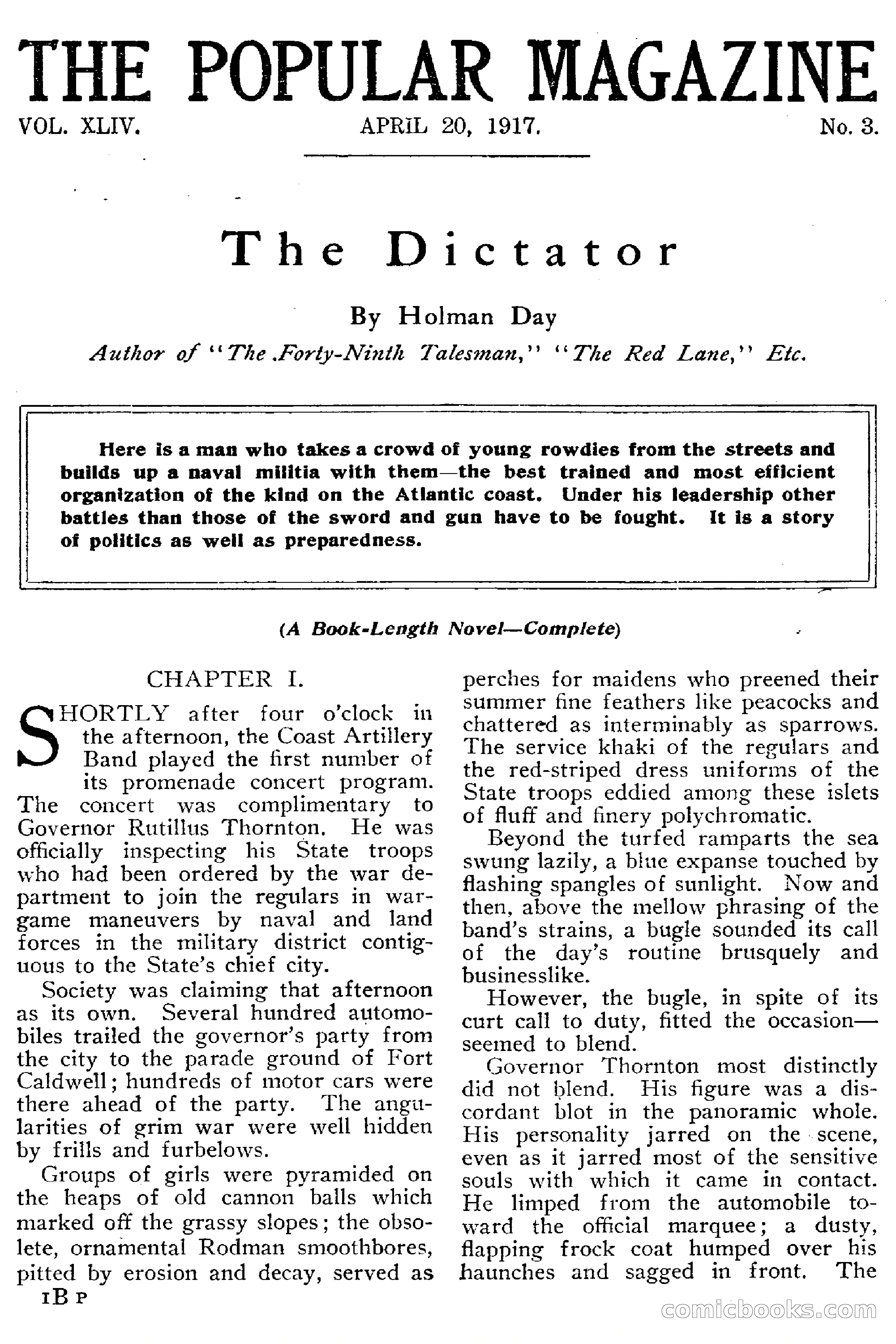 The Popular Magazine, April 20, 1917 — page 7 of 240