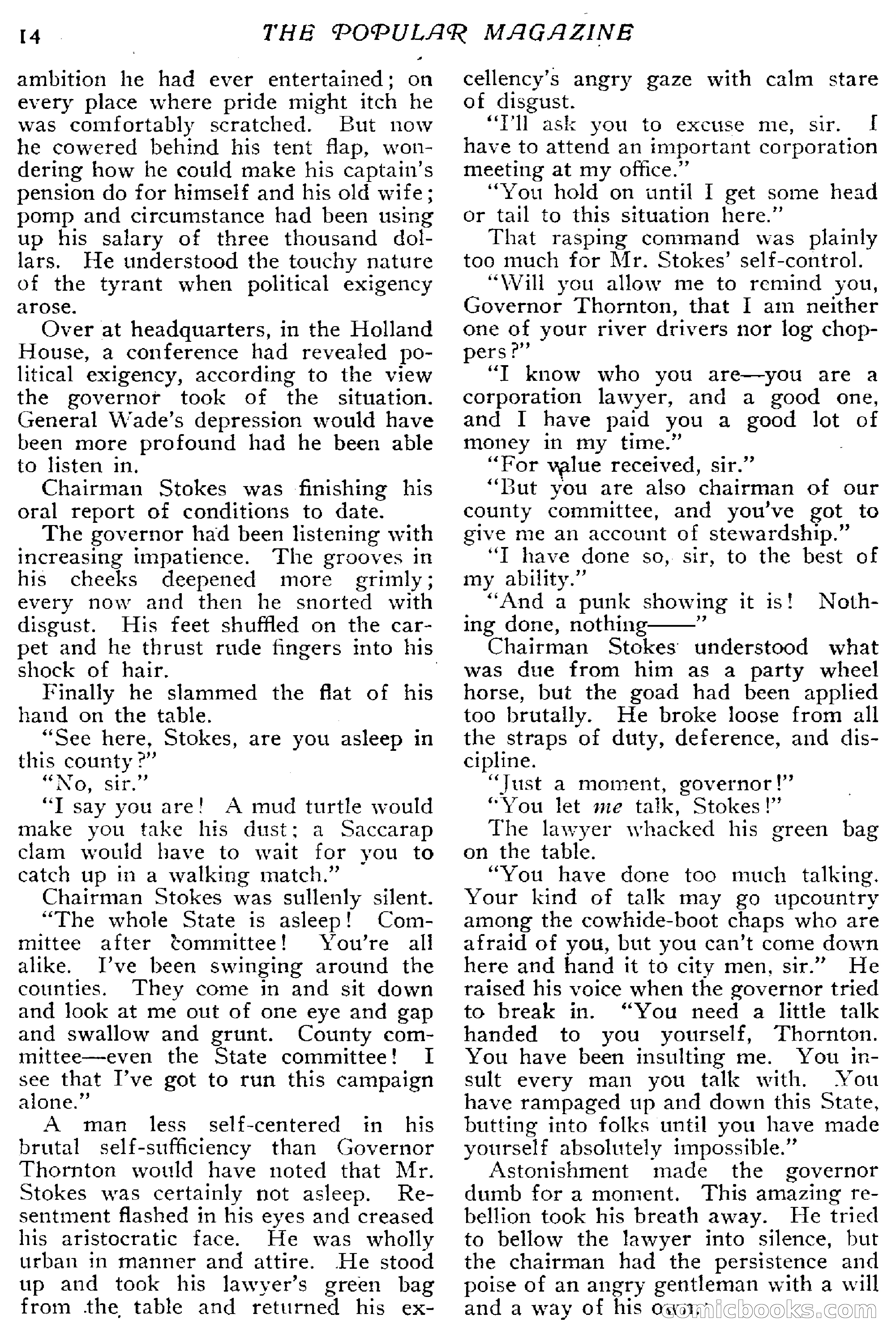 The Popular Magazine, April 20, 1917 — page 20 of 240