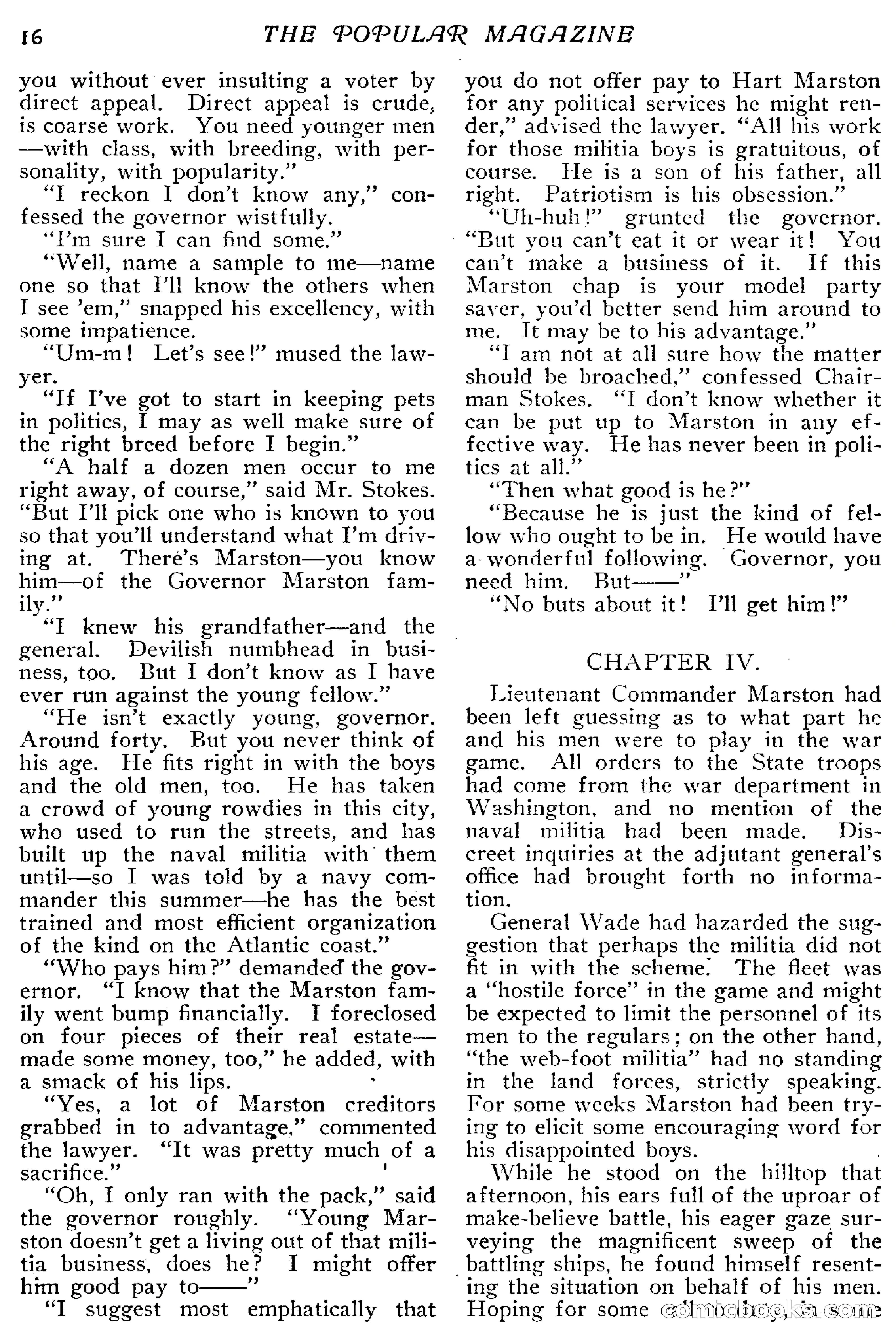 The Popular Magazine, April 20, 1917 — page 22 of 240