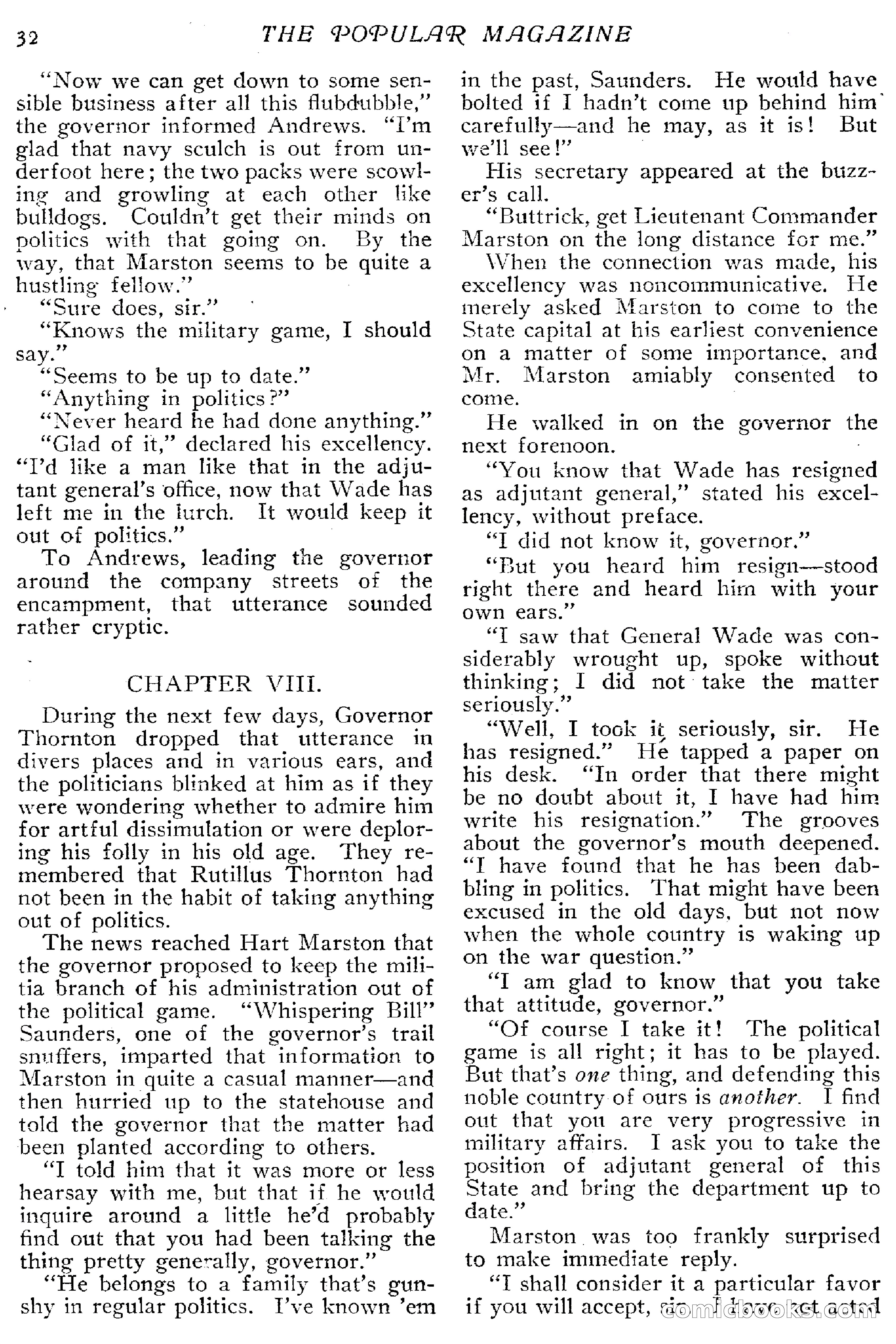 The Popular Magazine, April 20, 1917 — page 38 of 240