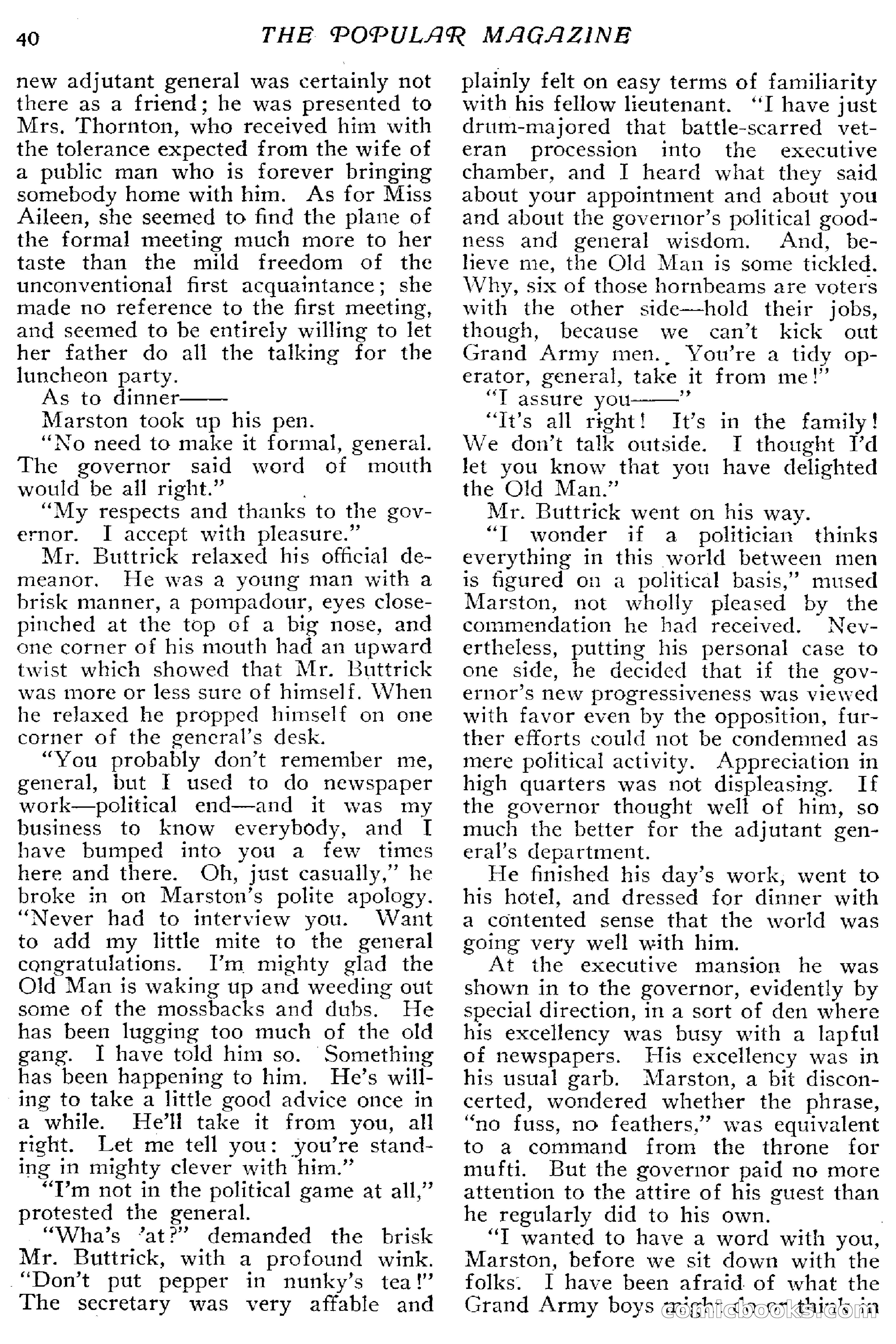 The Popular Magazine, April 20, 1917 — page 46 of 240