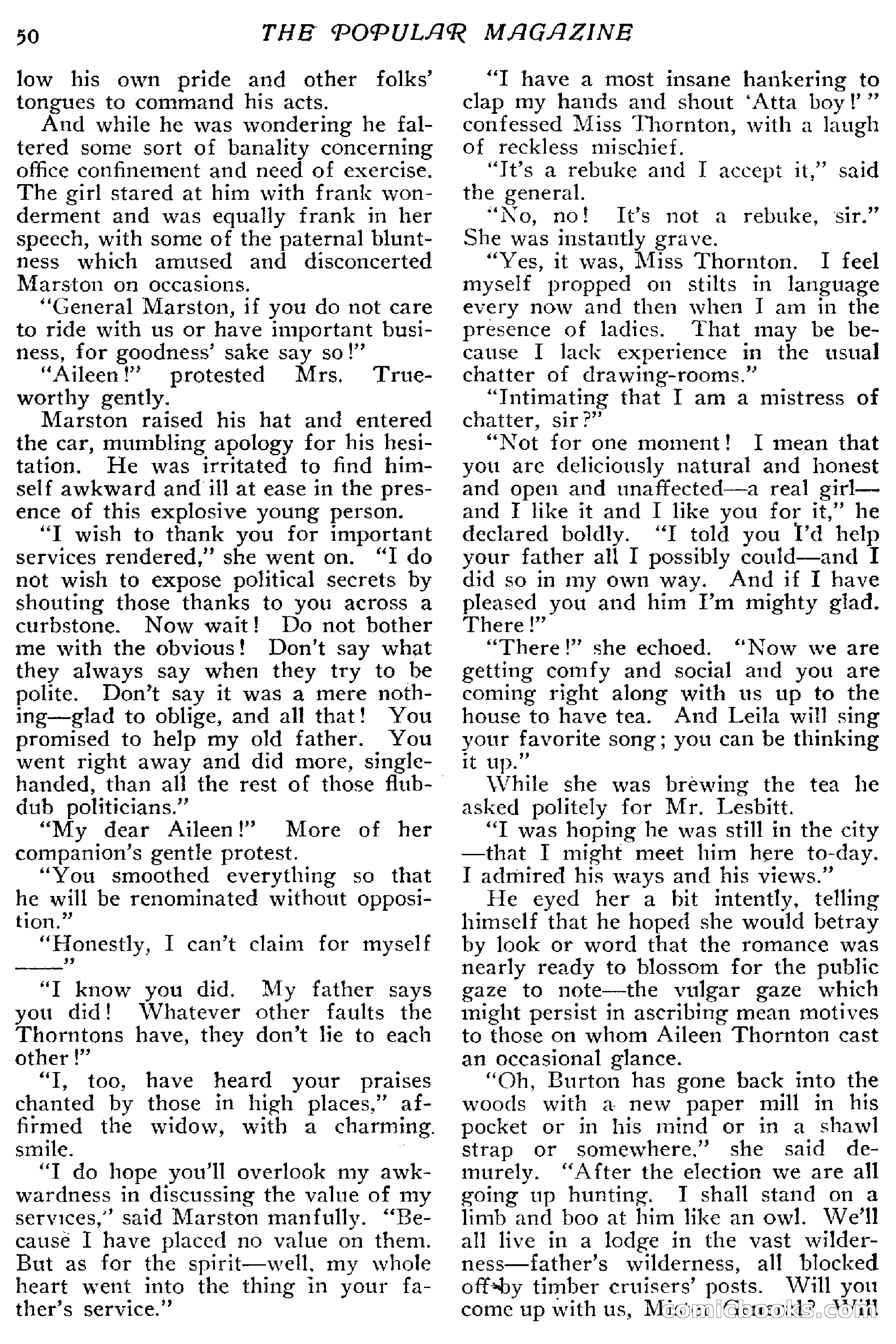 The Popular Magazine, April 20, 1917 — page 56 of 240