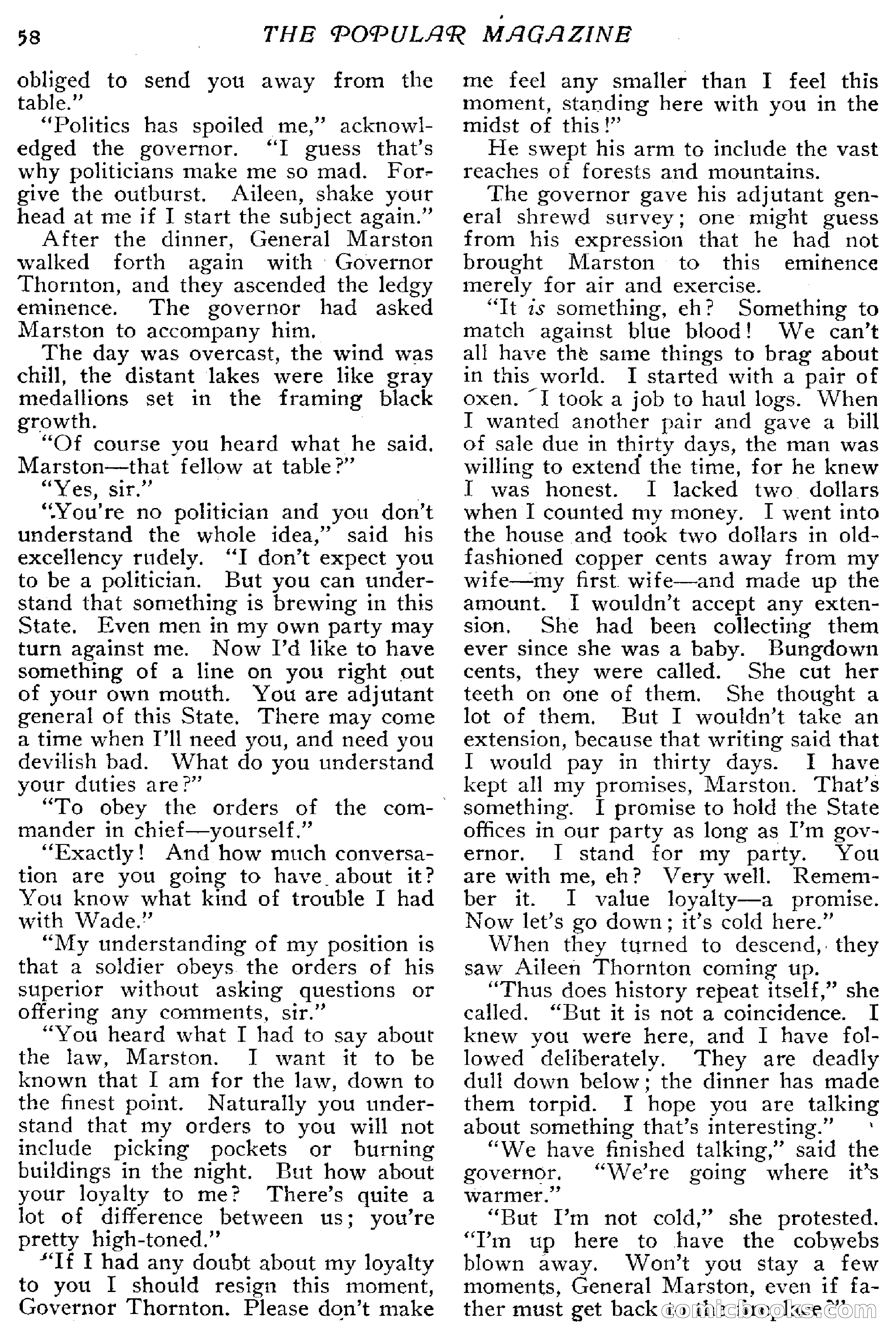The Popular Magazine, April 20, 1917 — page 64 of 240