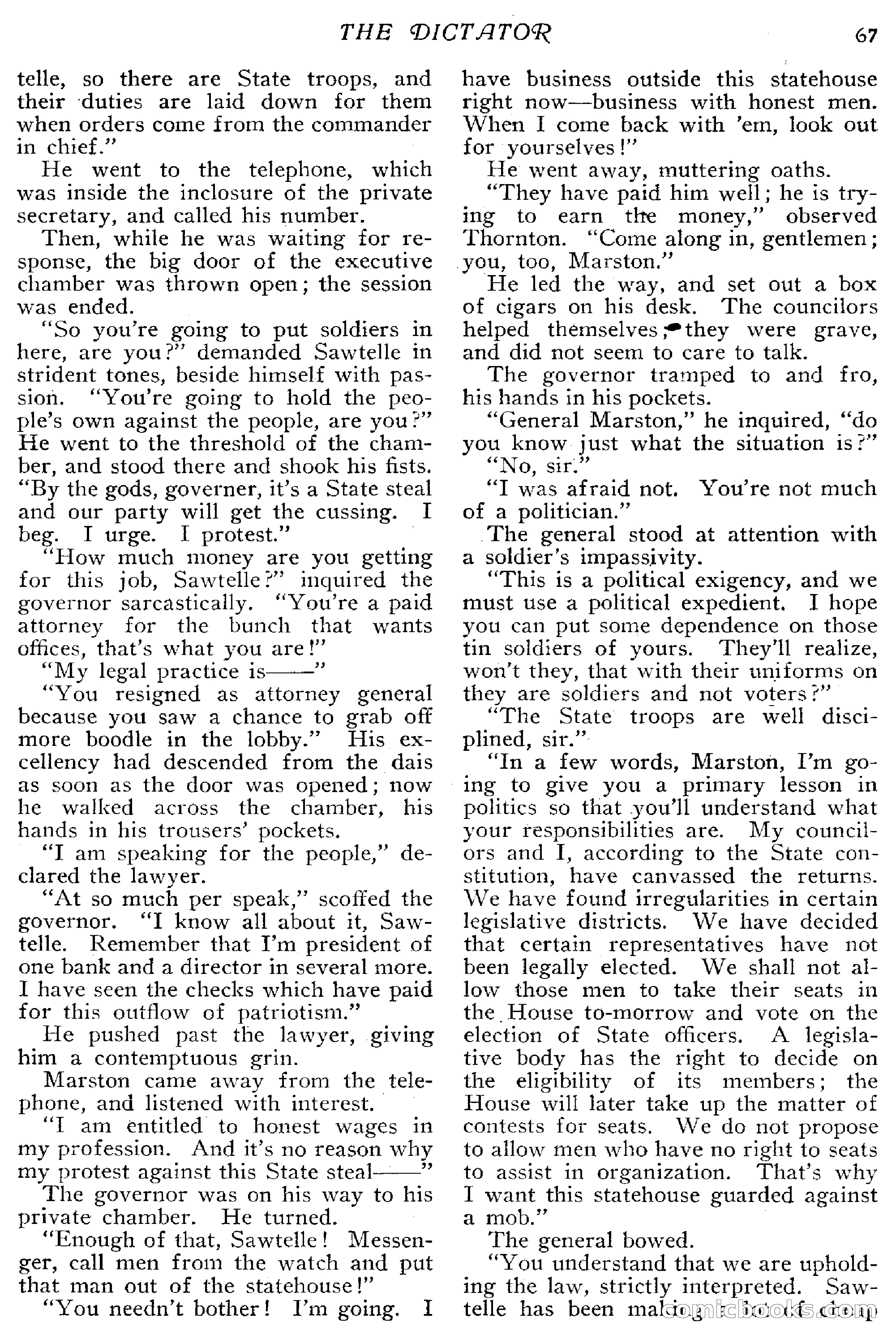 The Popular Magazine, April 20, 1917 — page 73 of 240
