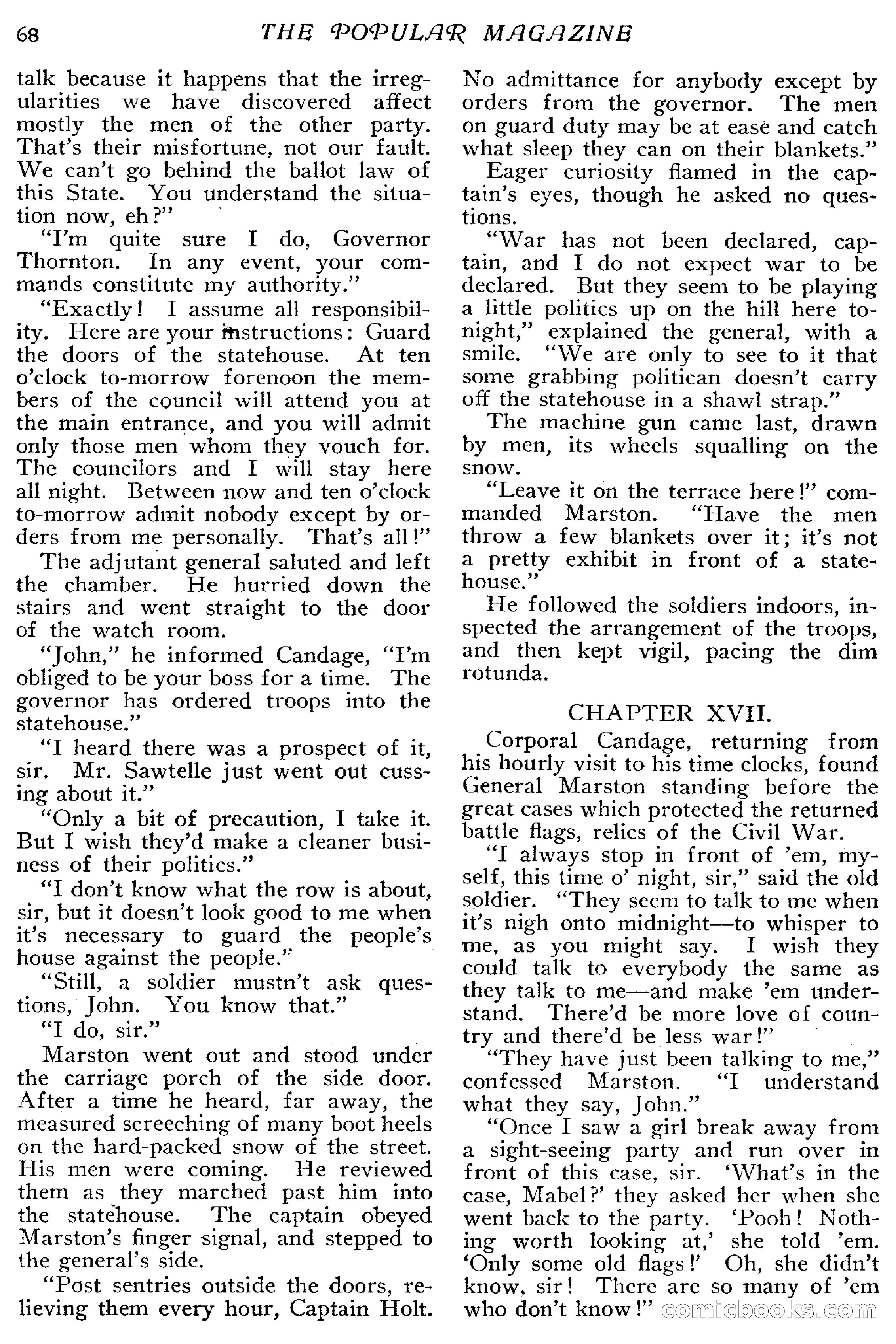 The Popular Magazine, April 20, 1917 — page 74 of 240
