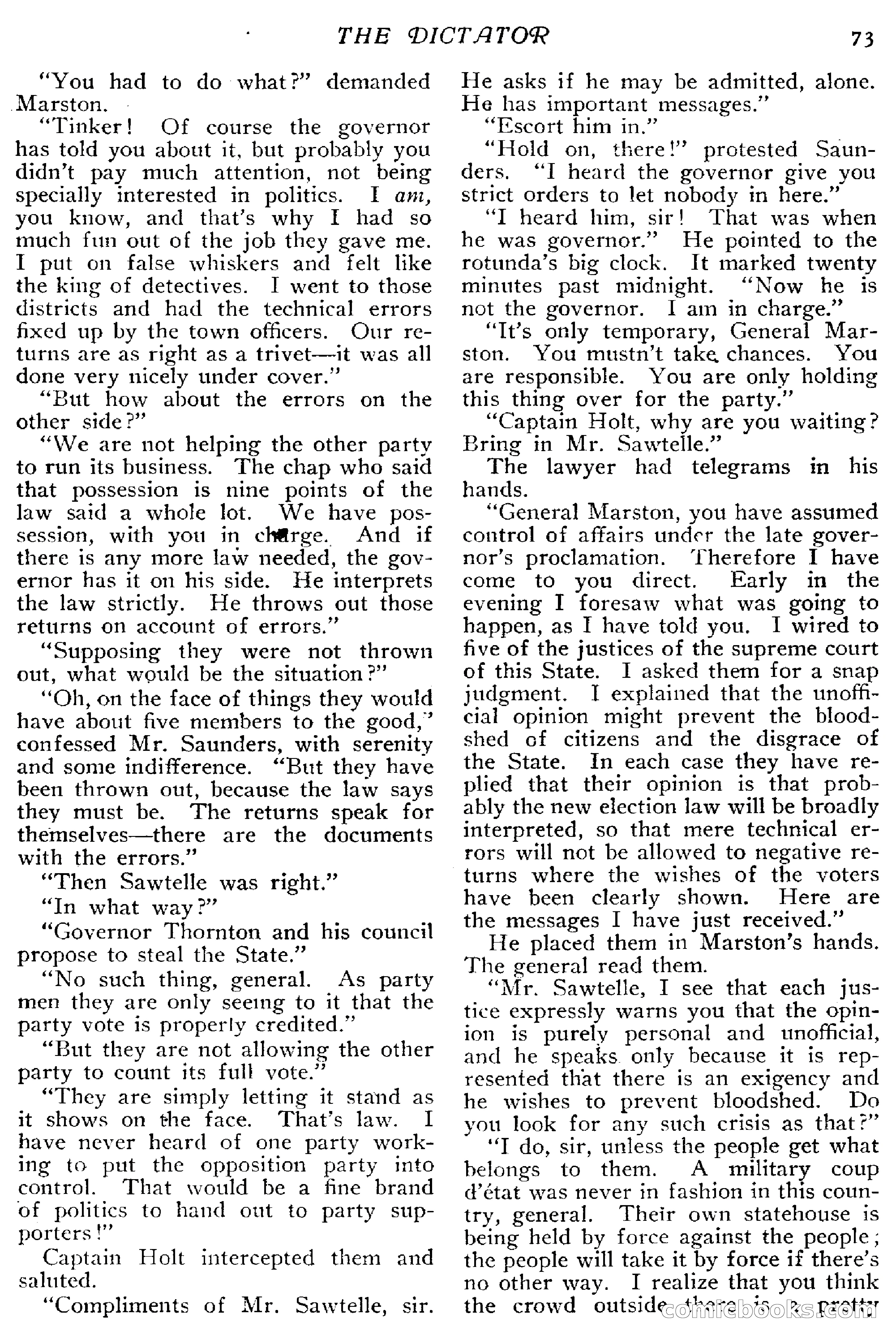The Popular Magazine, April 20, 1917 — page 79 of 240