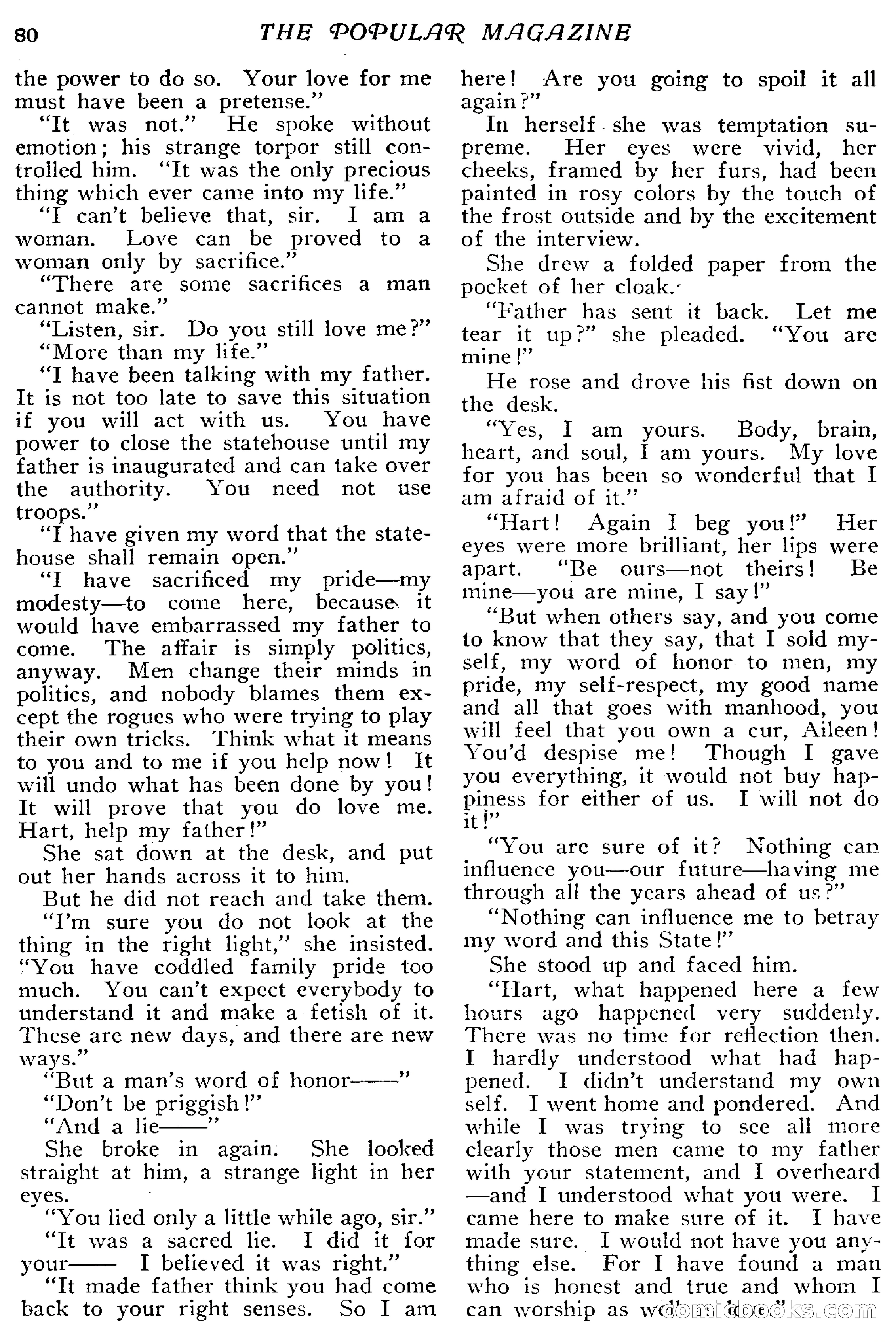 The Popular Magazine, April 20, 1917 — page 86 of 240
