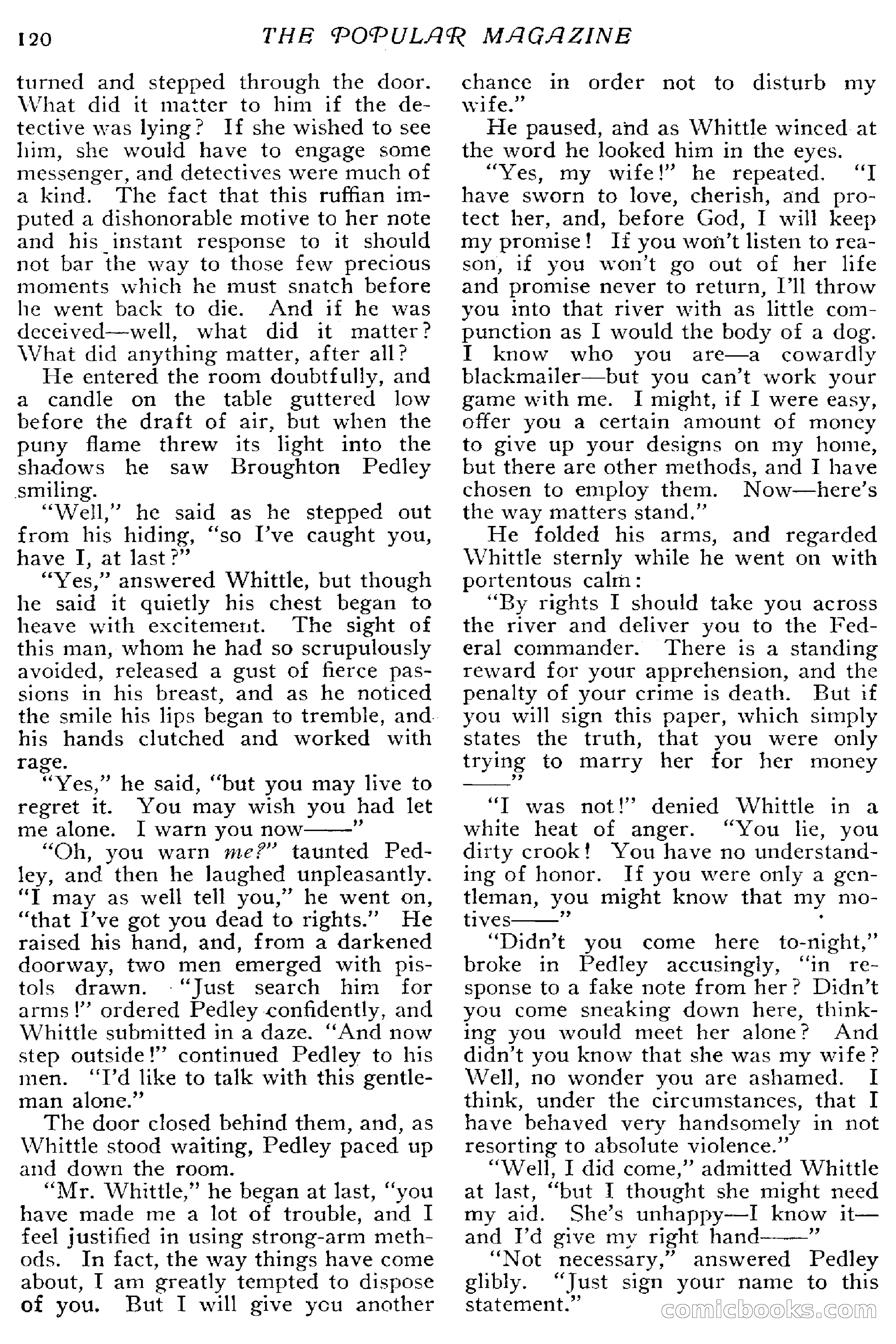 The Popular Magazine, April 20, 1917 — page 126 of 240