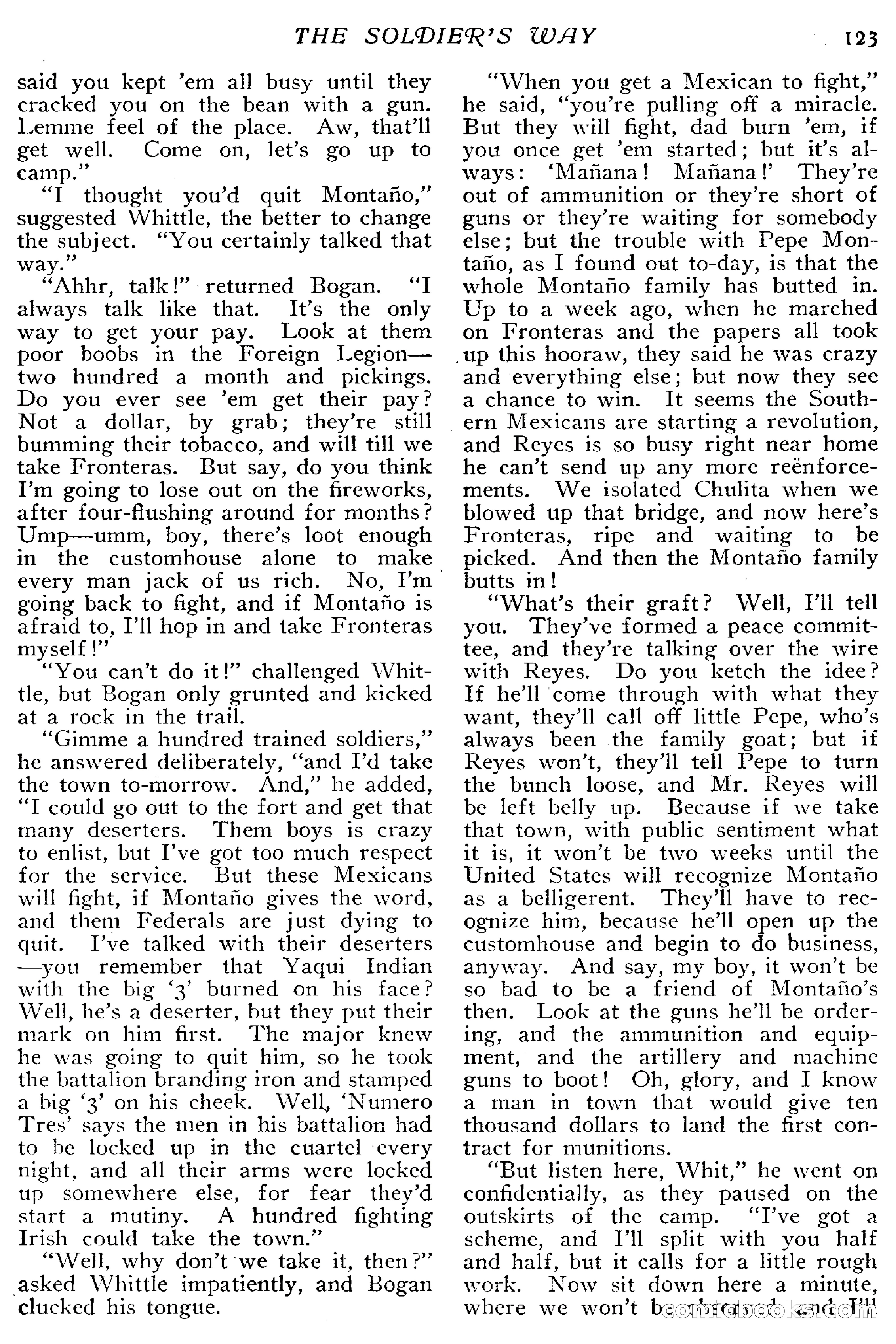 The Popular Magazine, April 20, 1917 — page 129 of 240