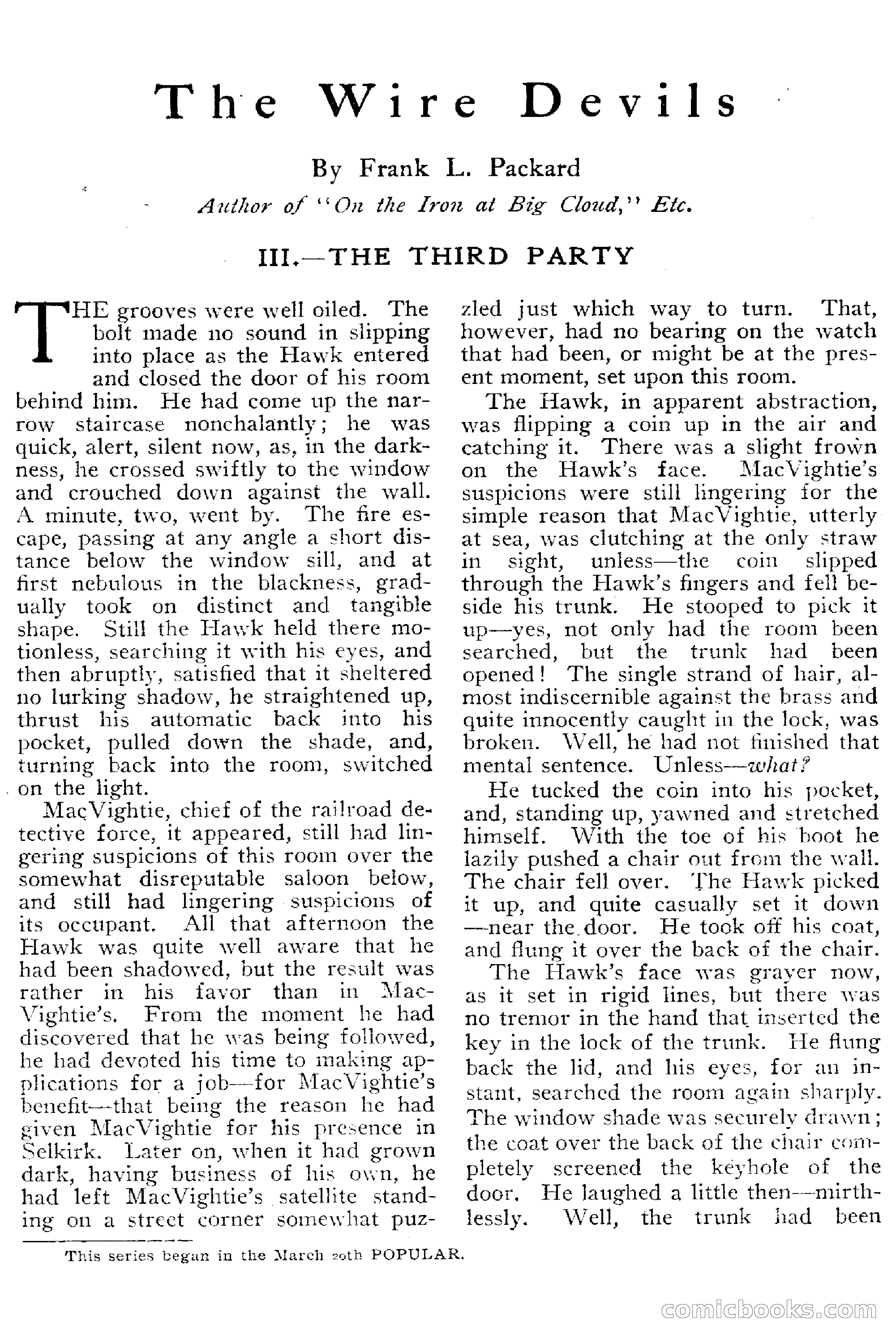 The Popular Magazine, April 20, 1917 — page 156 of 240