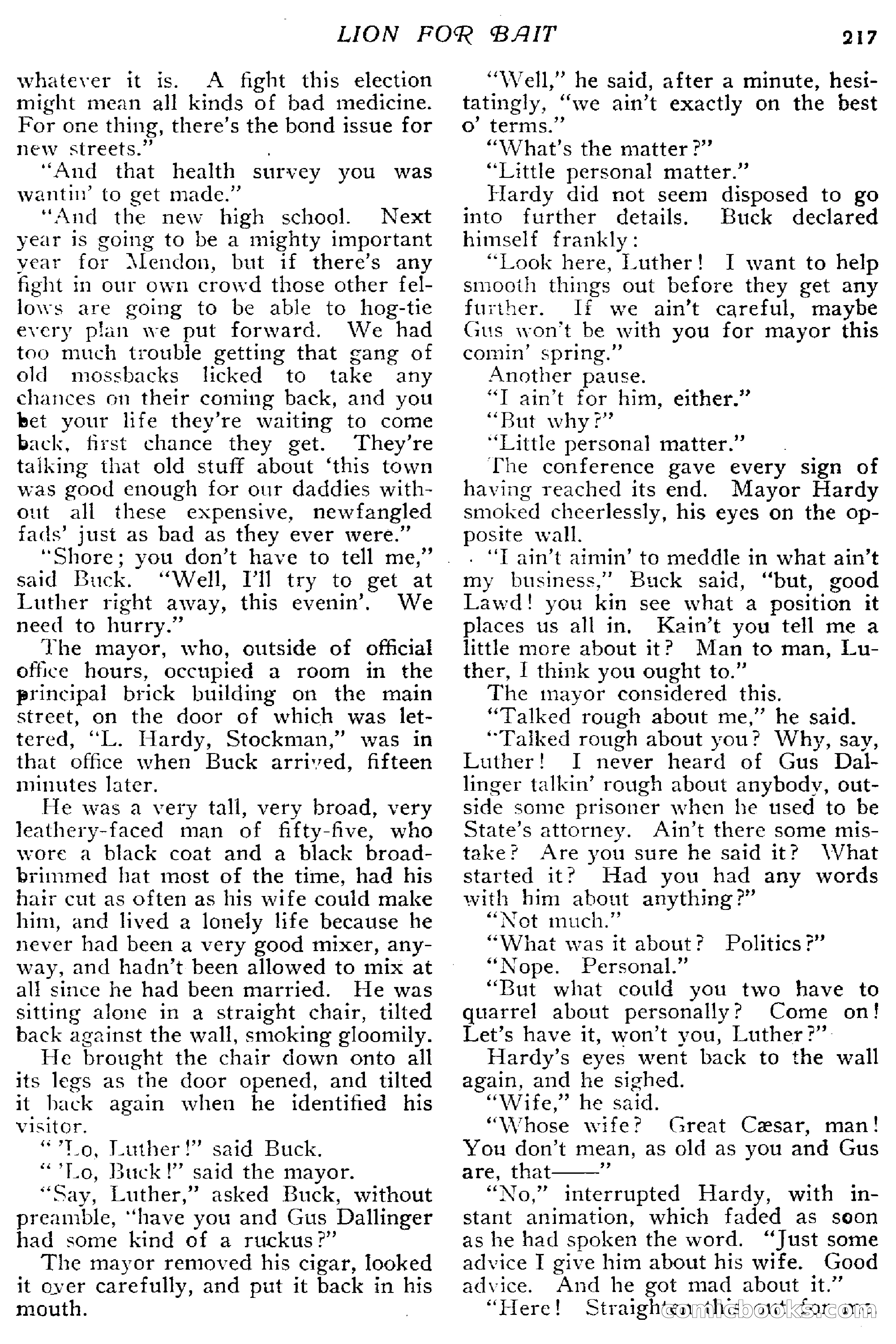 The Popular Magazine, April 20, 1917 — page 223 of 240