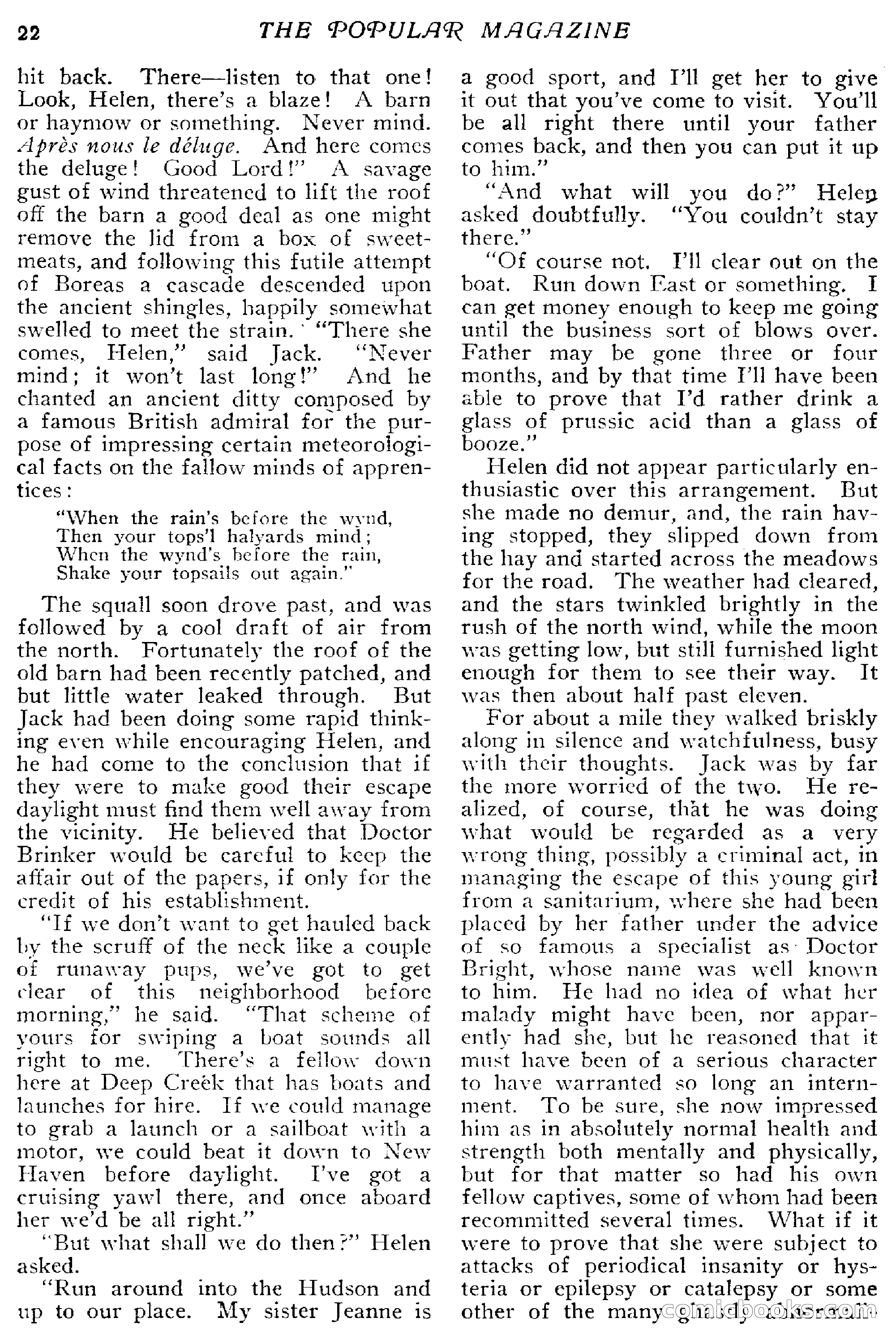 The Popular Magazine, April 20, 1918 — page 24 of 232