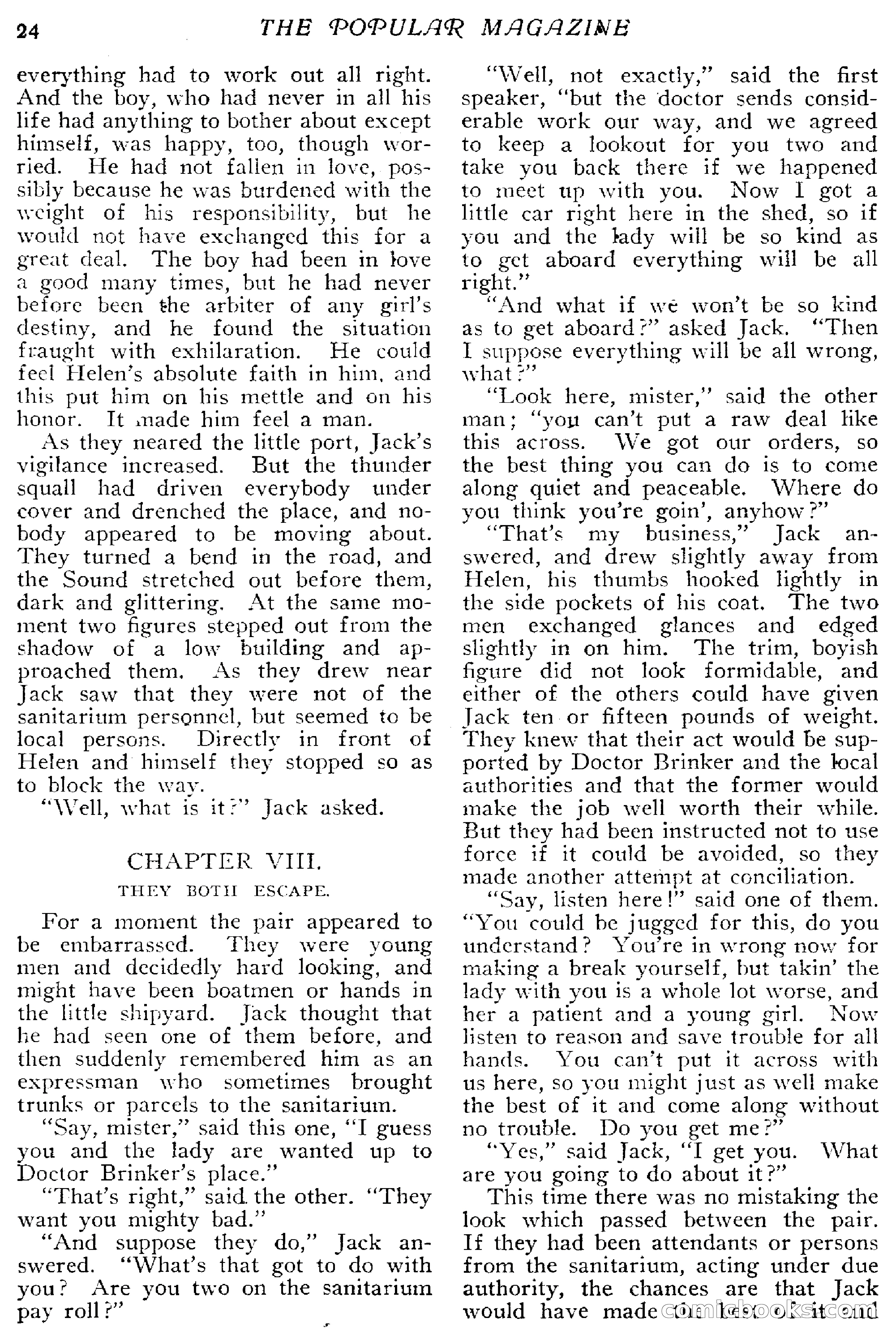The Popular Magazine, April 20, 1918 — page 26 of 232