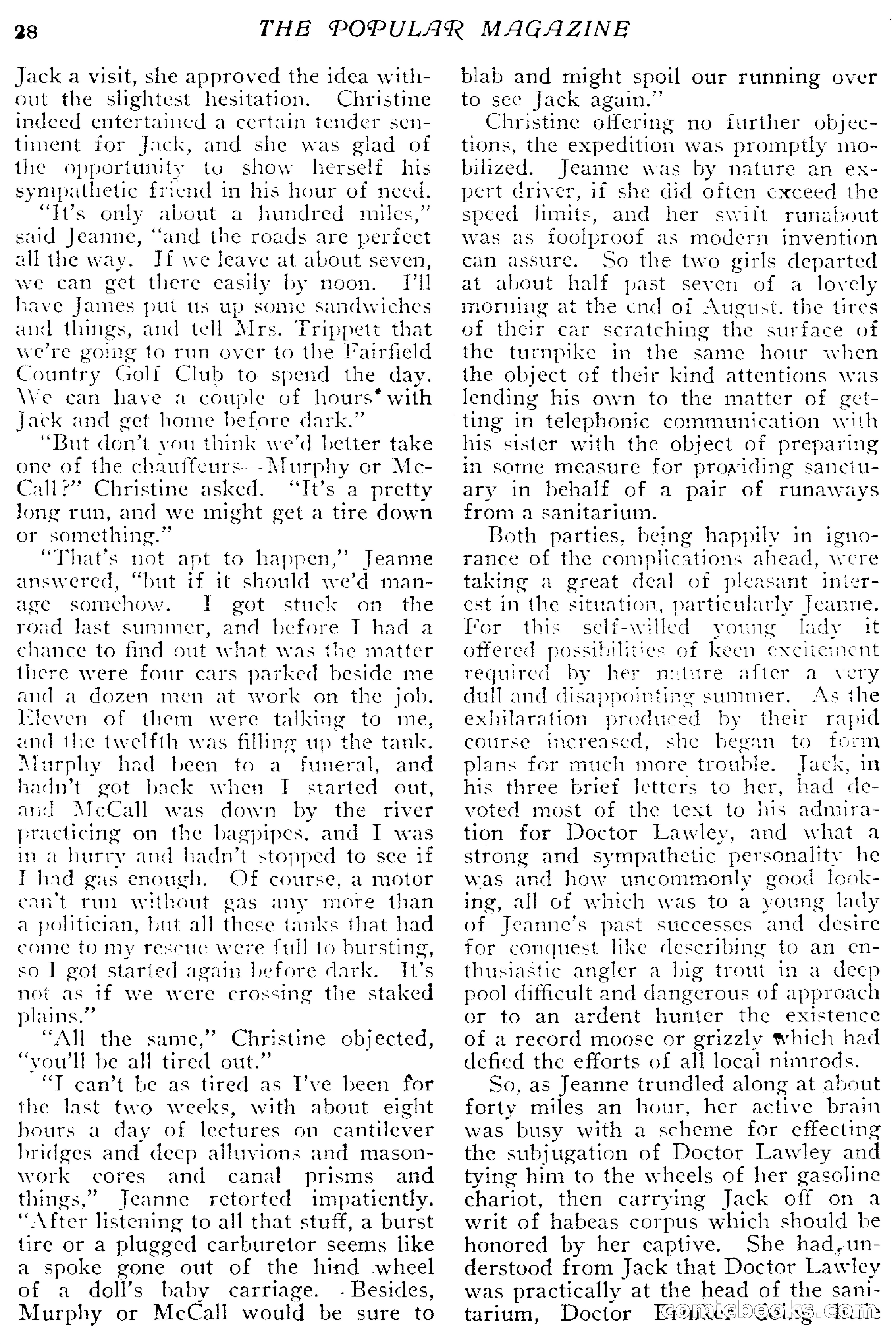The Popular Magazine, April 20, 1918 — page 30 of 232