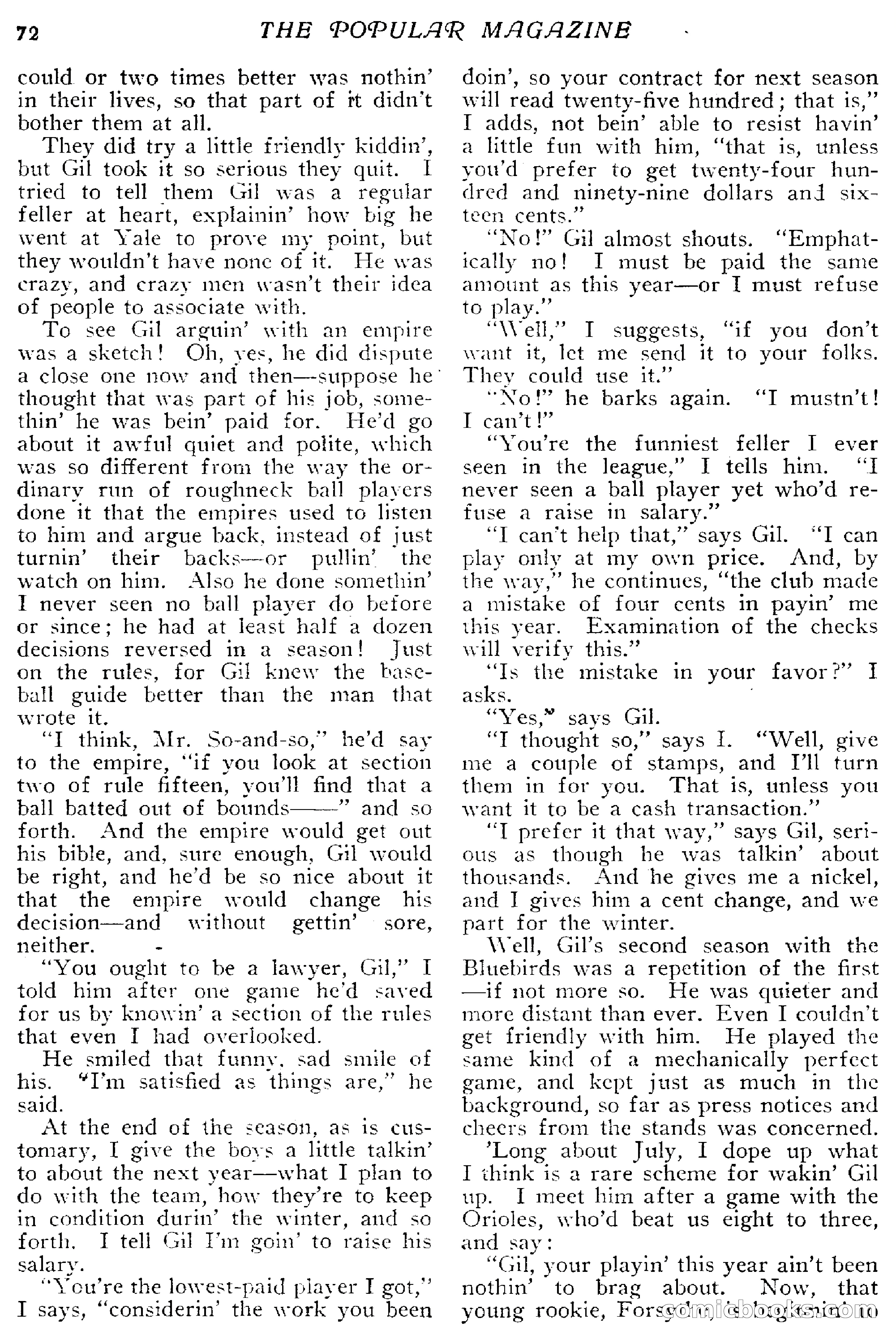 The Popular Magazine, April 20, 1918 — page 74 of 232