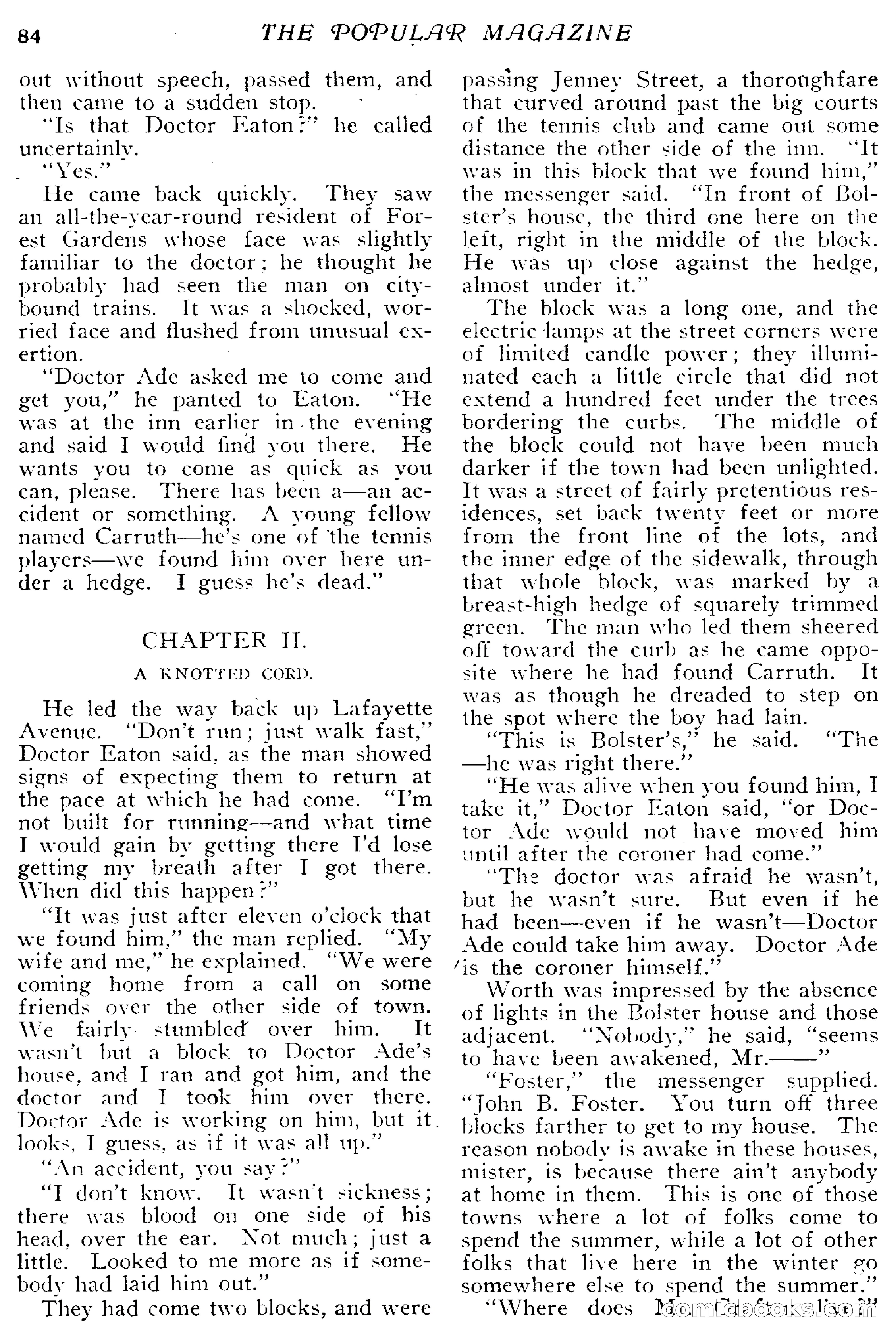 The Popular Magazine, April 20, 1918 — page 86 of 232