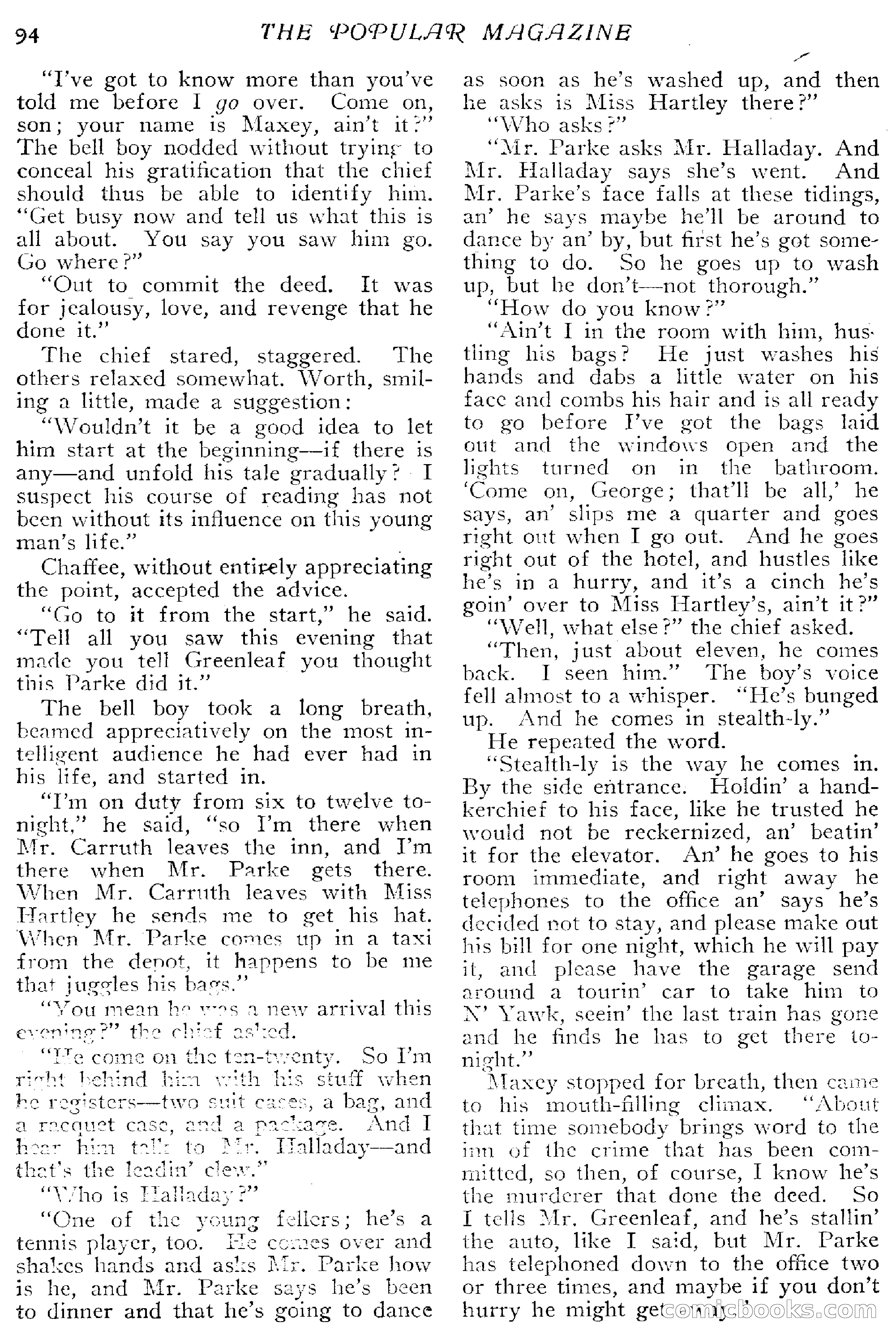 The Popular Magazine, April 20, 1918 — page 96 of 232