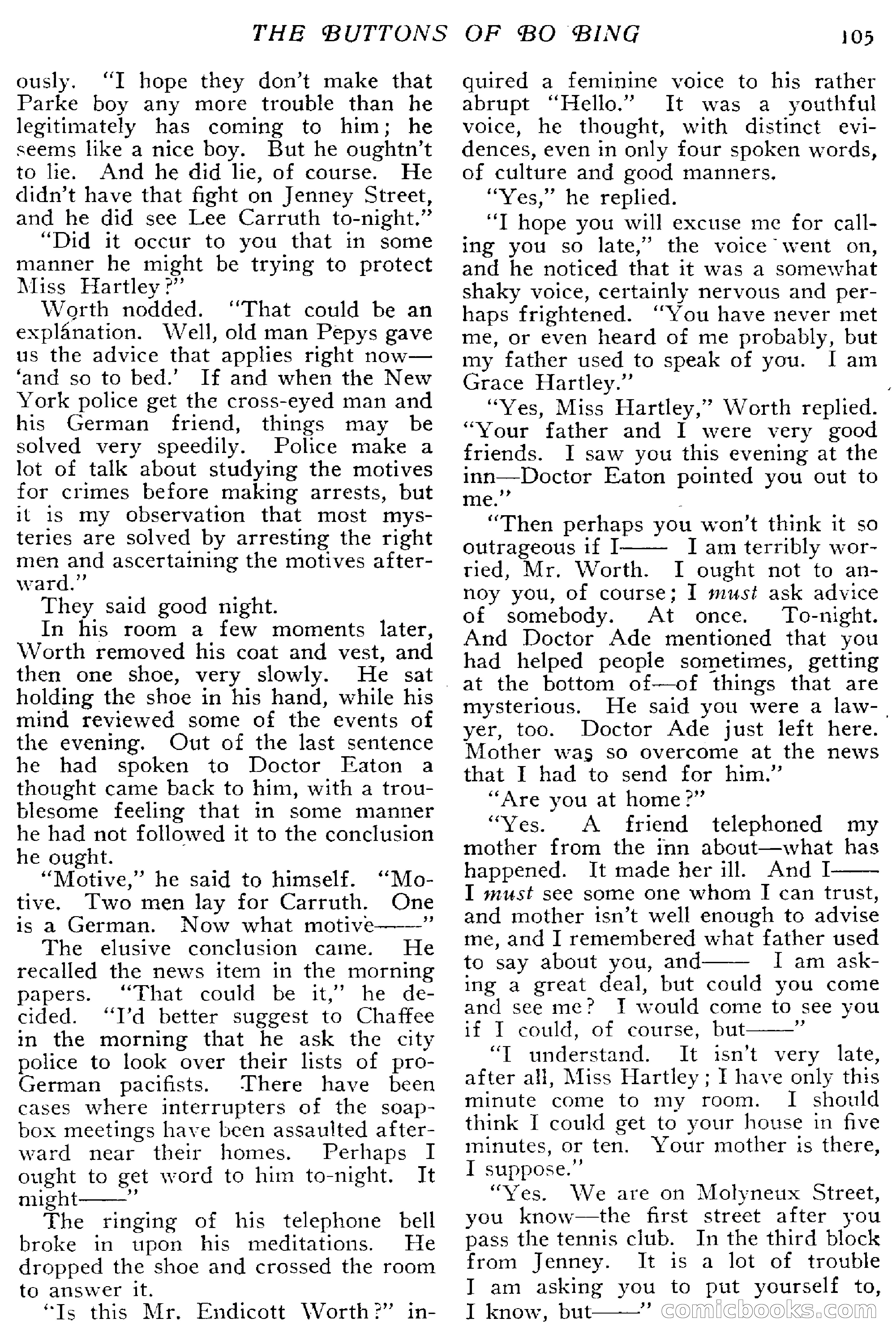 The Popular Magazine, April 20, 1918 — page 107 of 232