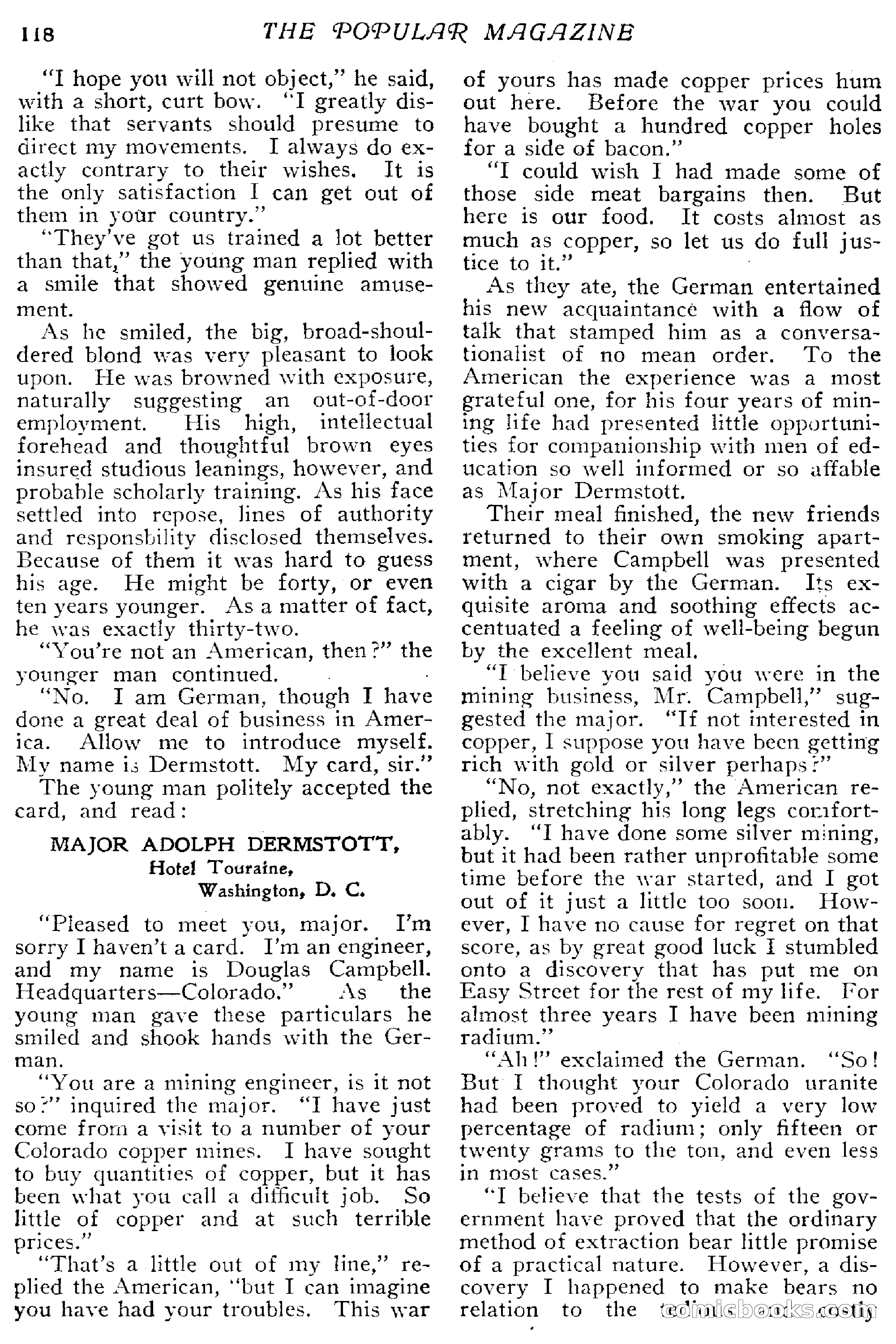 The Popular Magazine, April 20, 1918 — page 120 of 232
