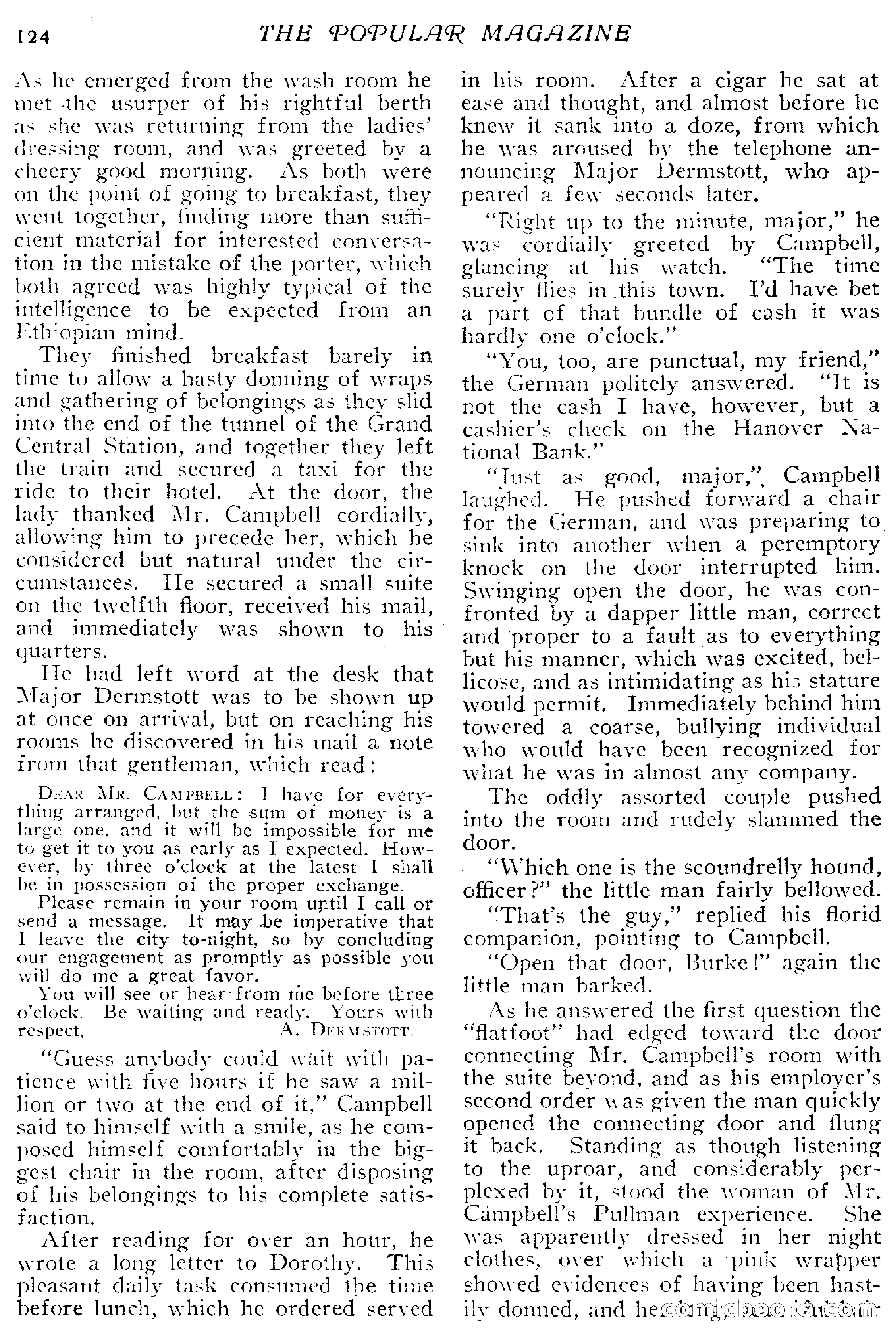 The Popular Magazine, April 20, 1918 — page 126 of 232