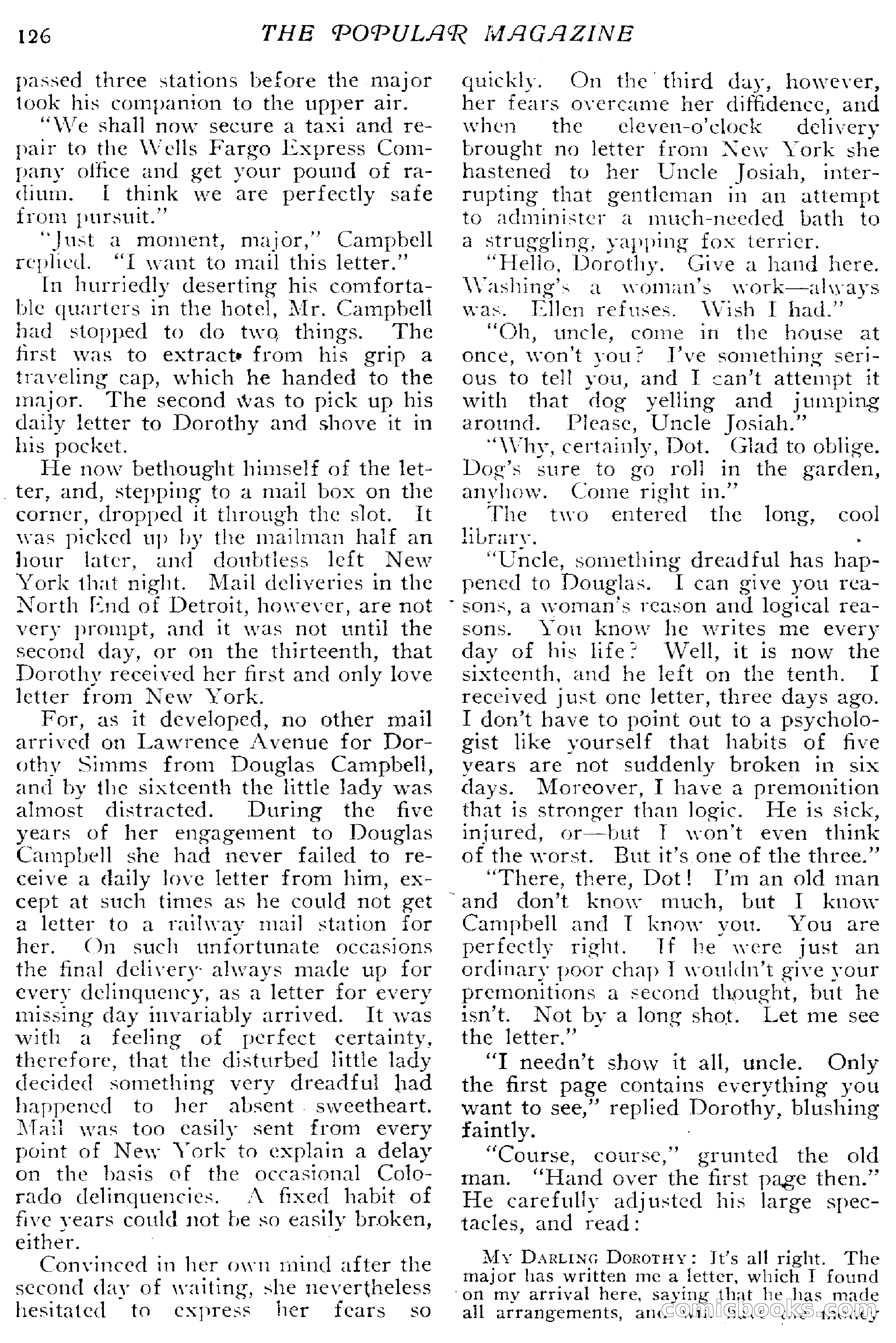 The Popular Magazine, April 20, 1918 — page 128 of 232