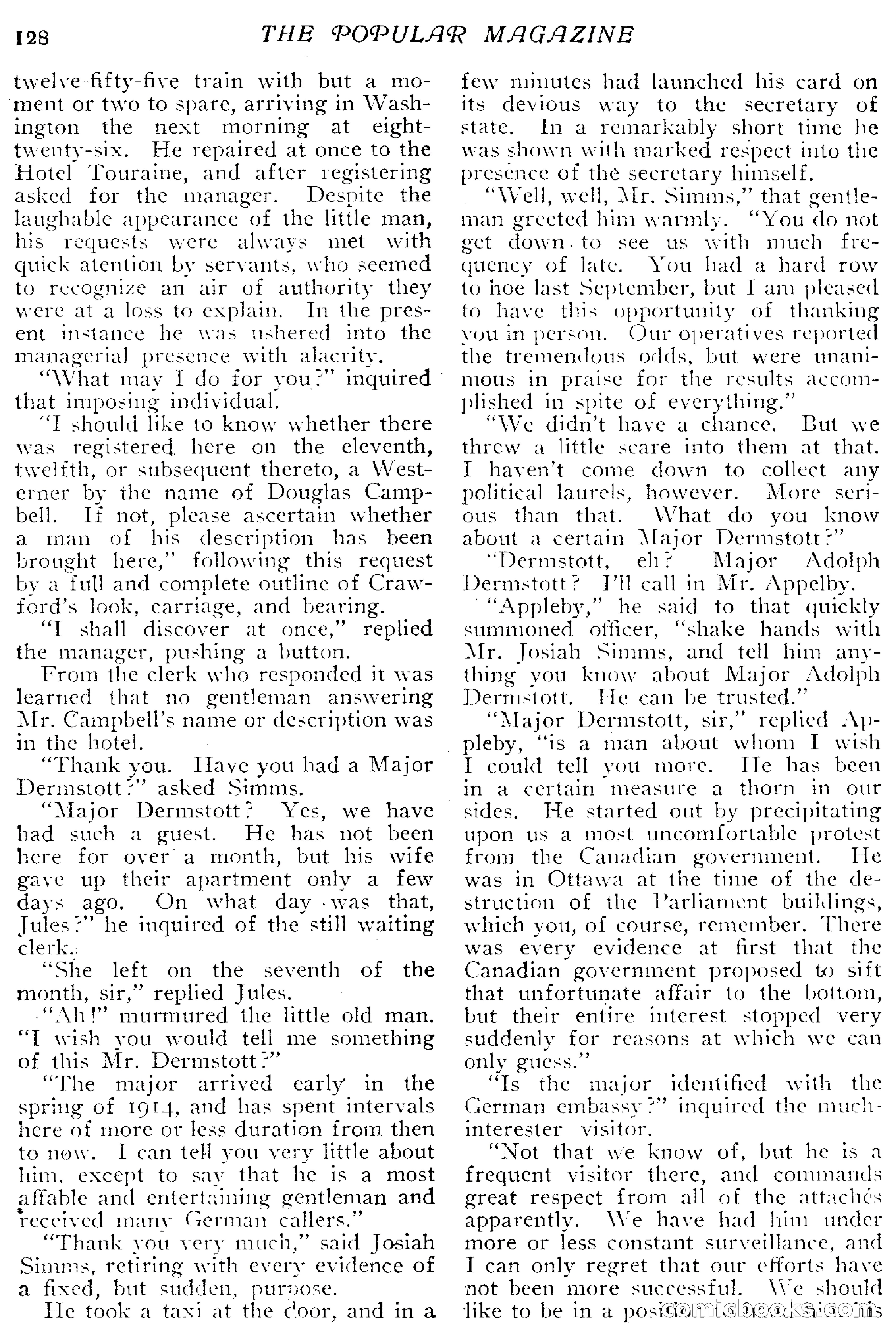 The Popular Magazine, April 20, 1918 — page 130 of 232