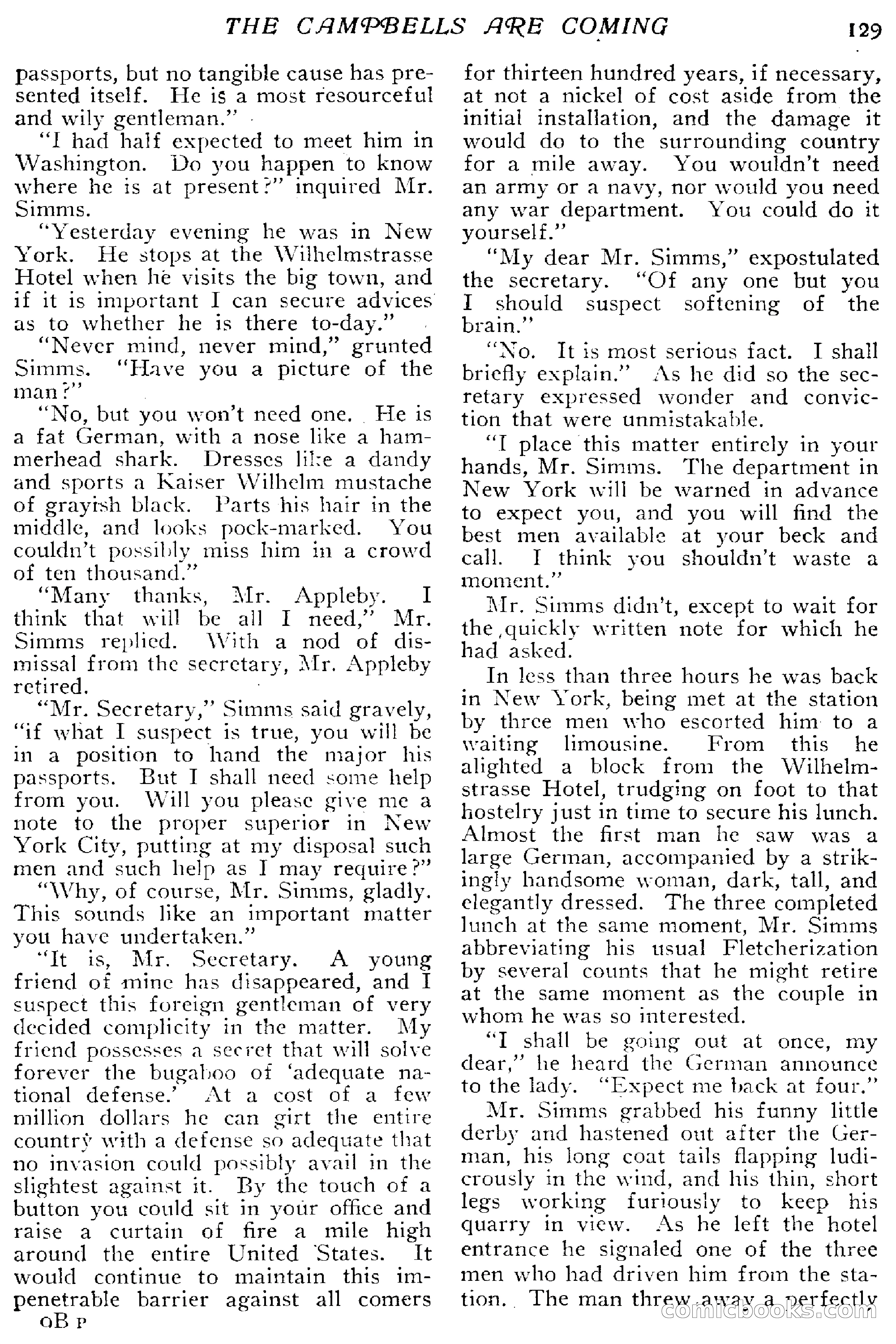 The Popular Magazine, April 20, 1918 — page 131 of 232