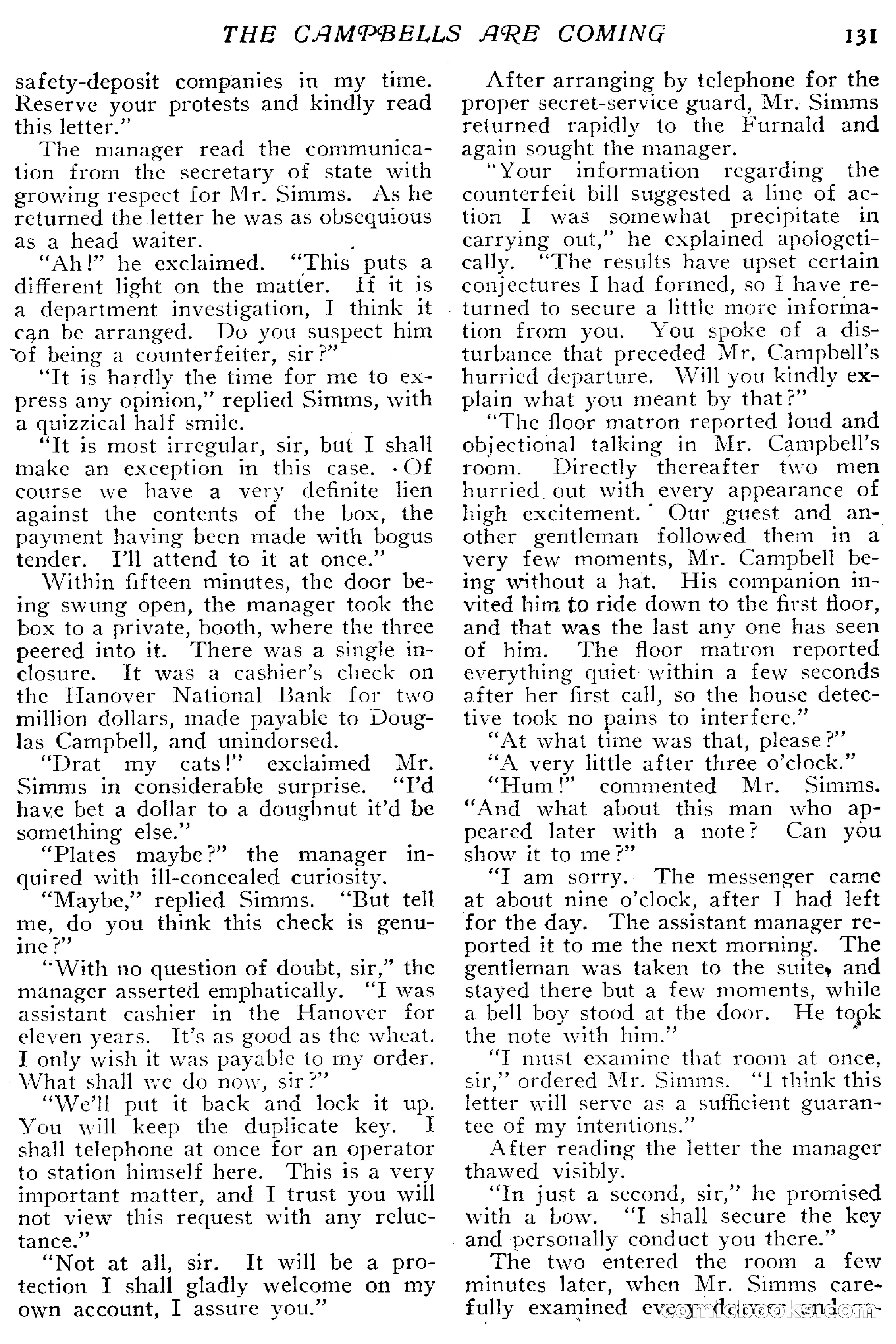 The Popular Magazine, April 20, 1918 — page 133 of 232