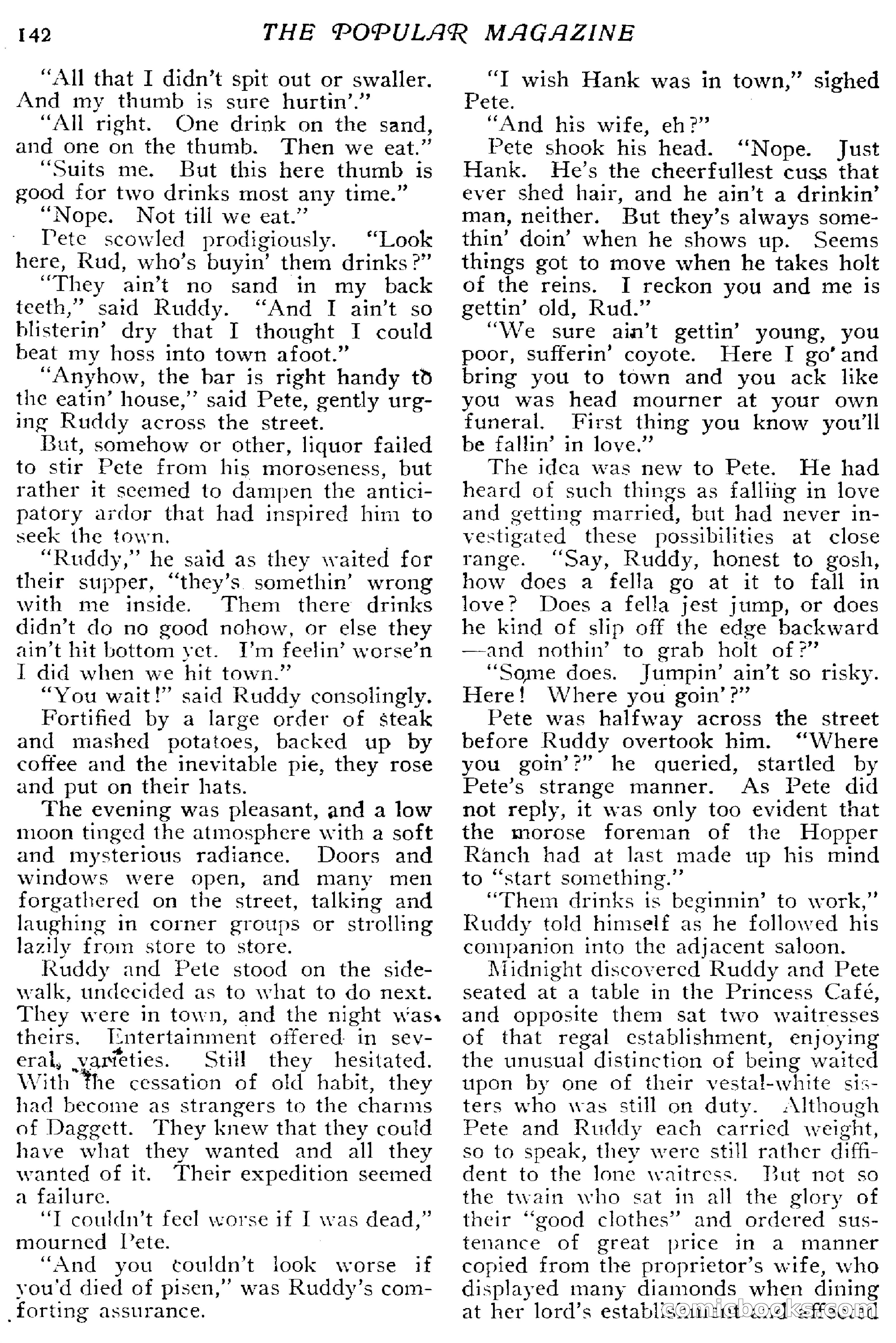 The Popular Magazine, April 20, 1918 — page 144 of 232