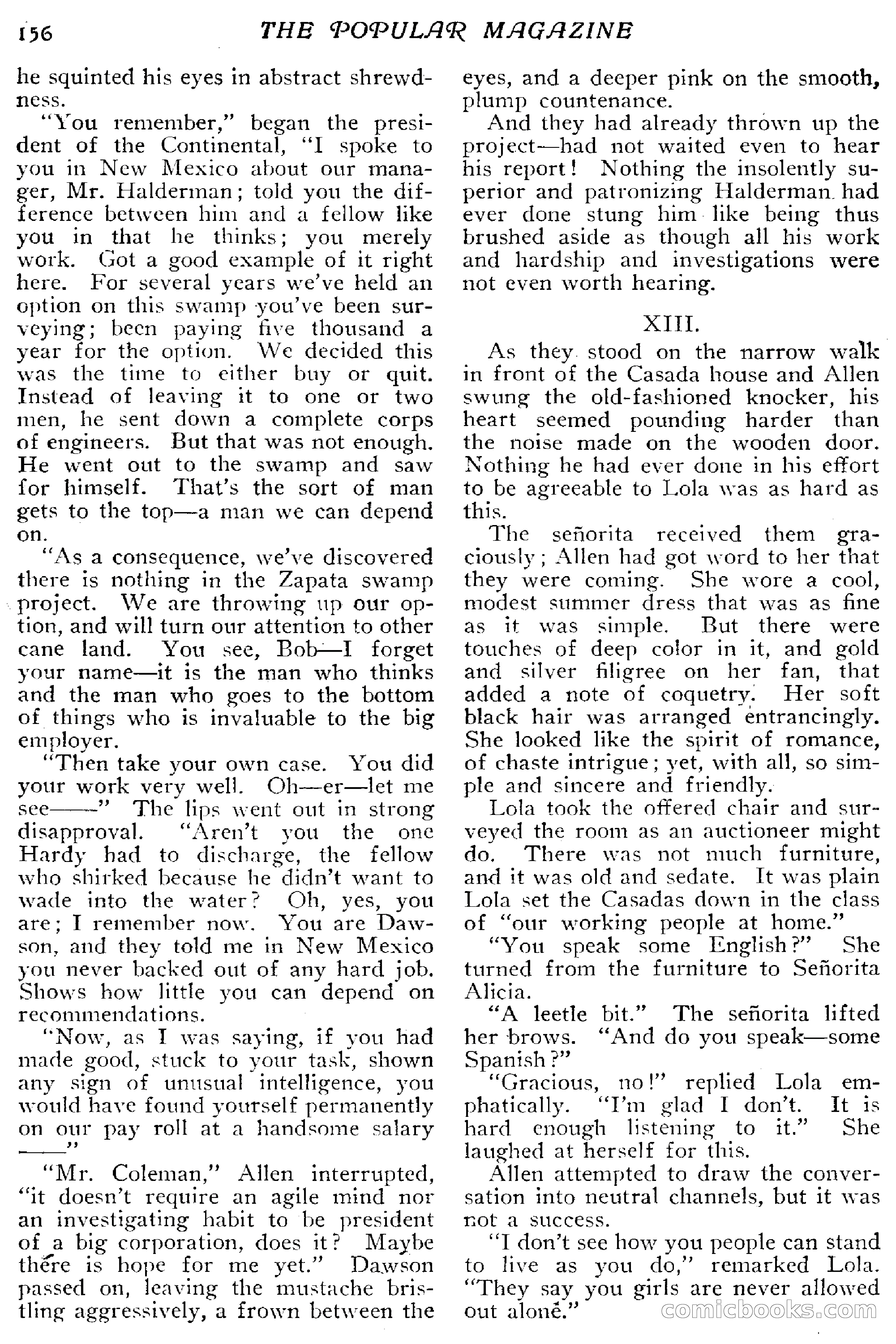 The Popular Magazine, April 20, 1918 — page 158 of 232