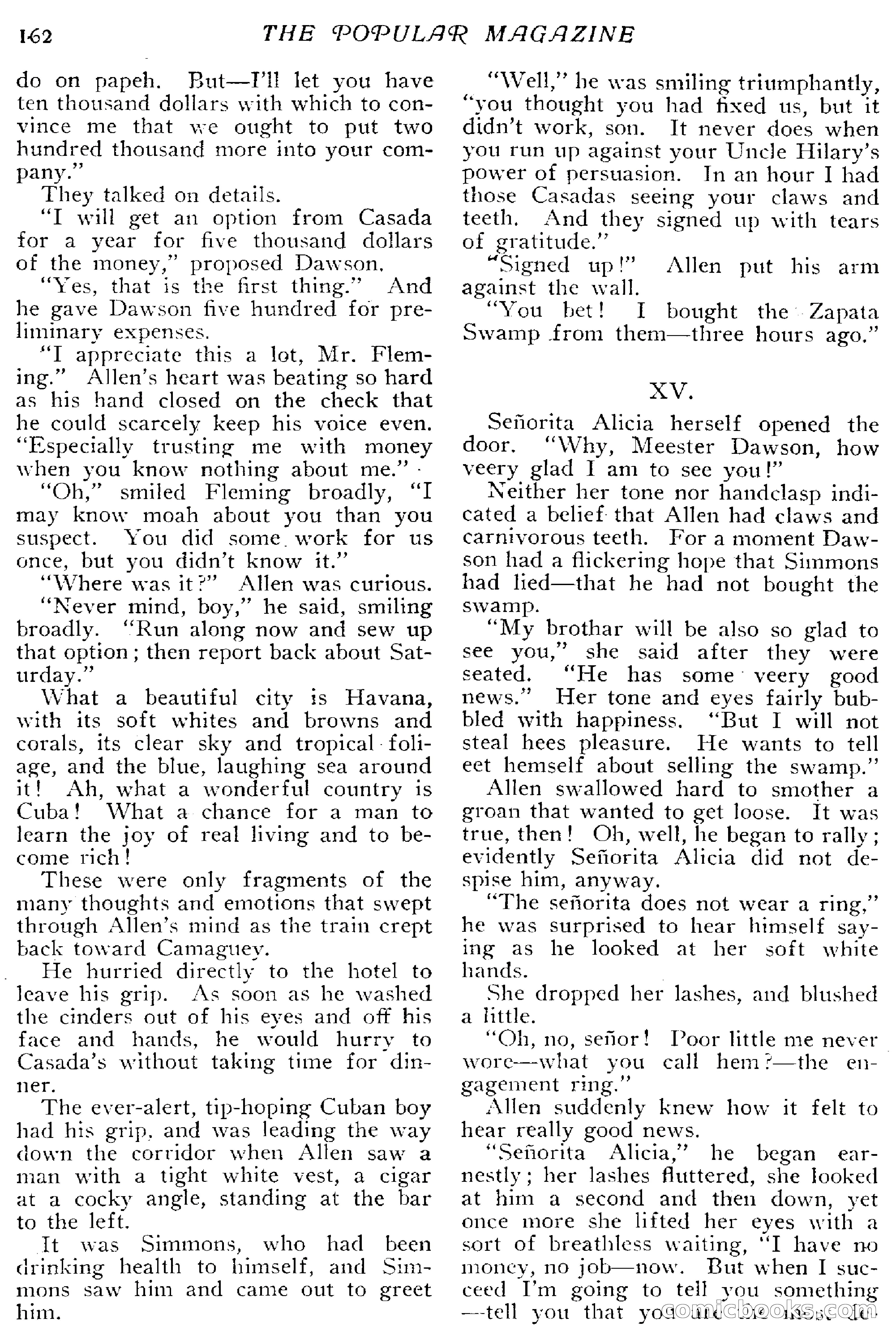 The Popular Magazine, April 20, 1918 — page 164 of 232