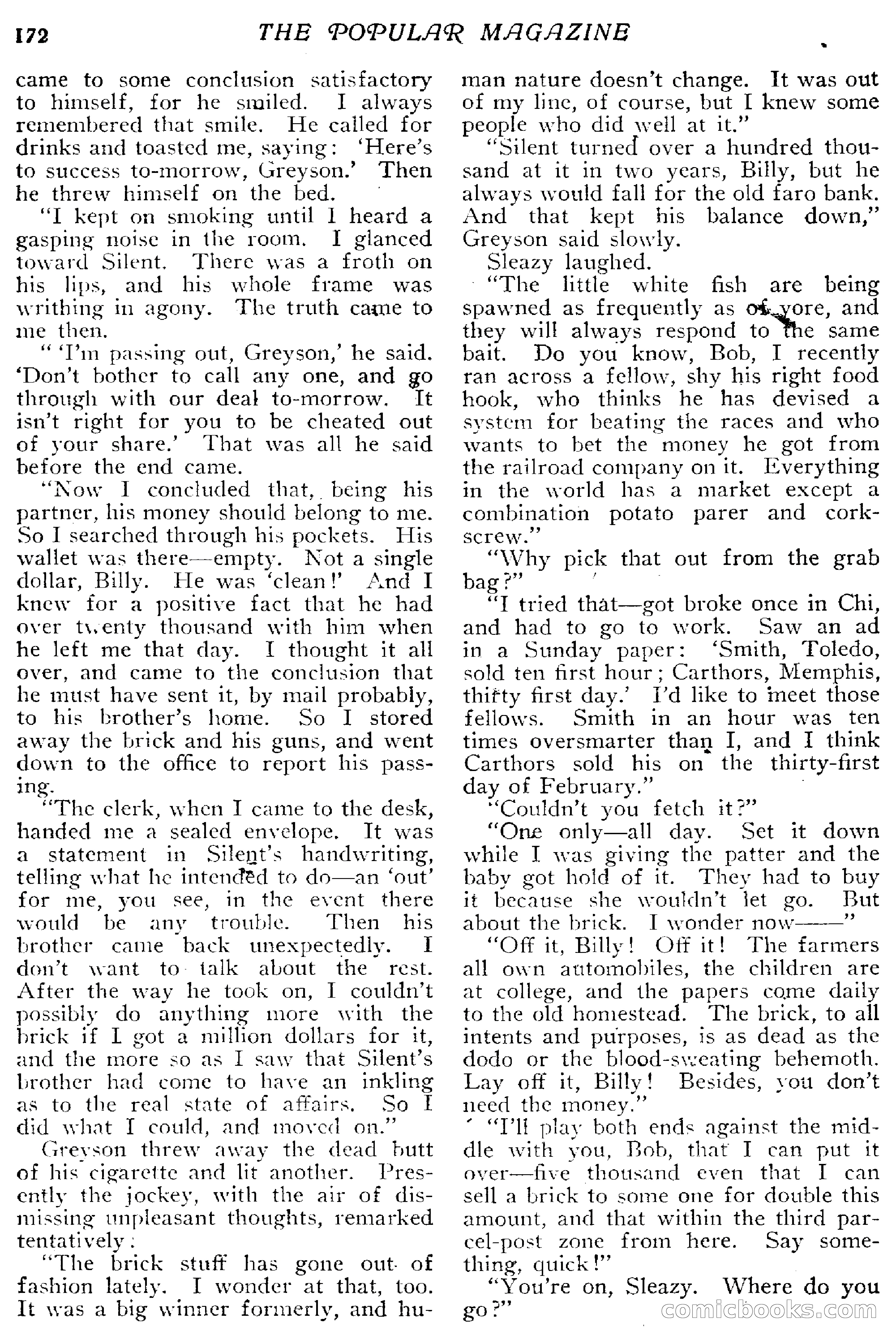 The Popular Magazine, April 20, 1918 — page 174 of 232