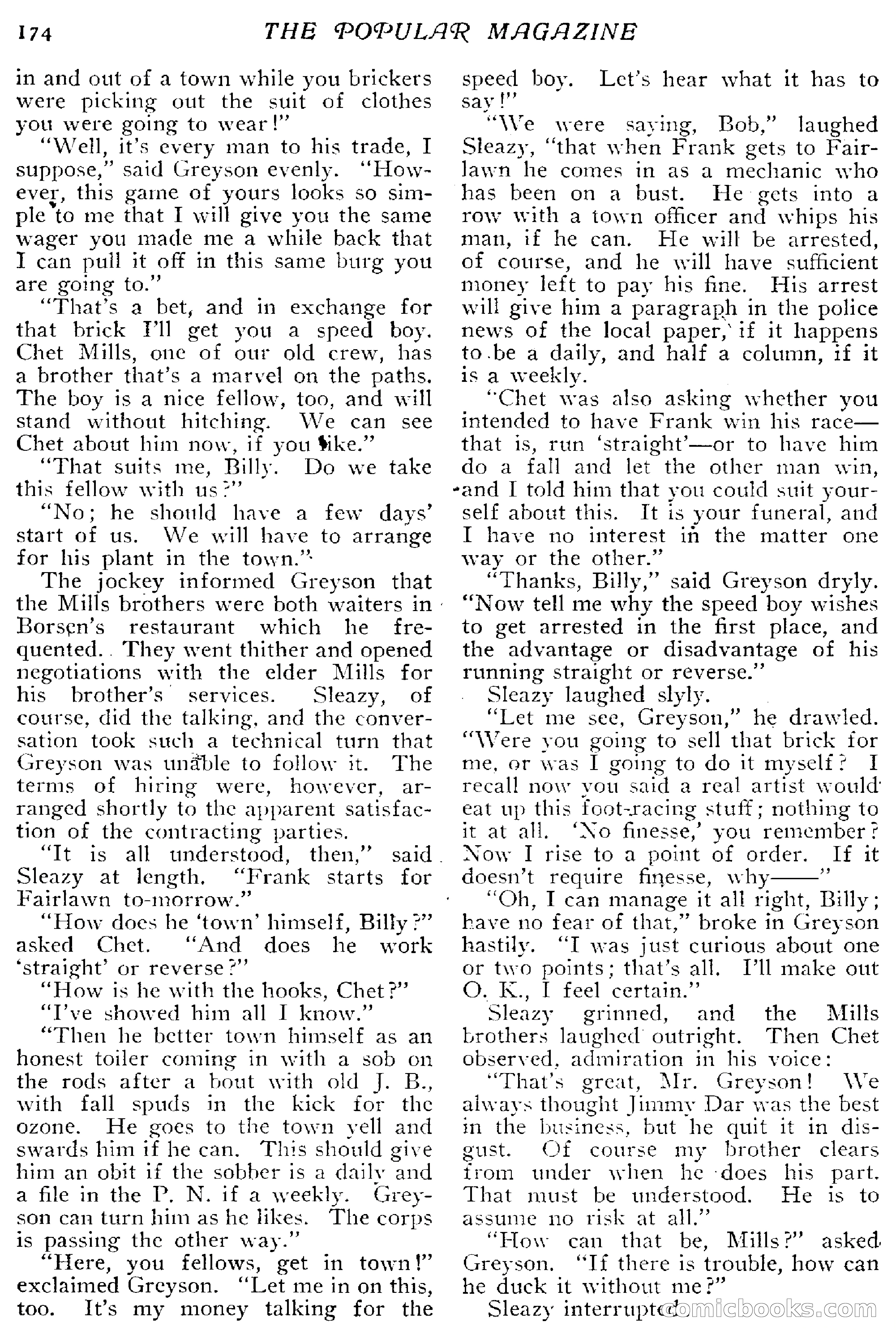 The Popular Magazine, April 20, 1918 — page 176 of 232