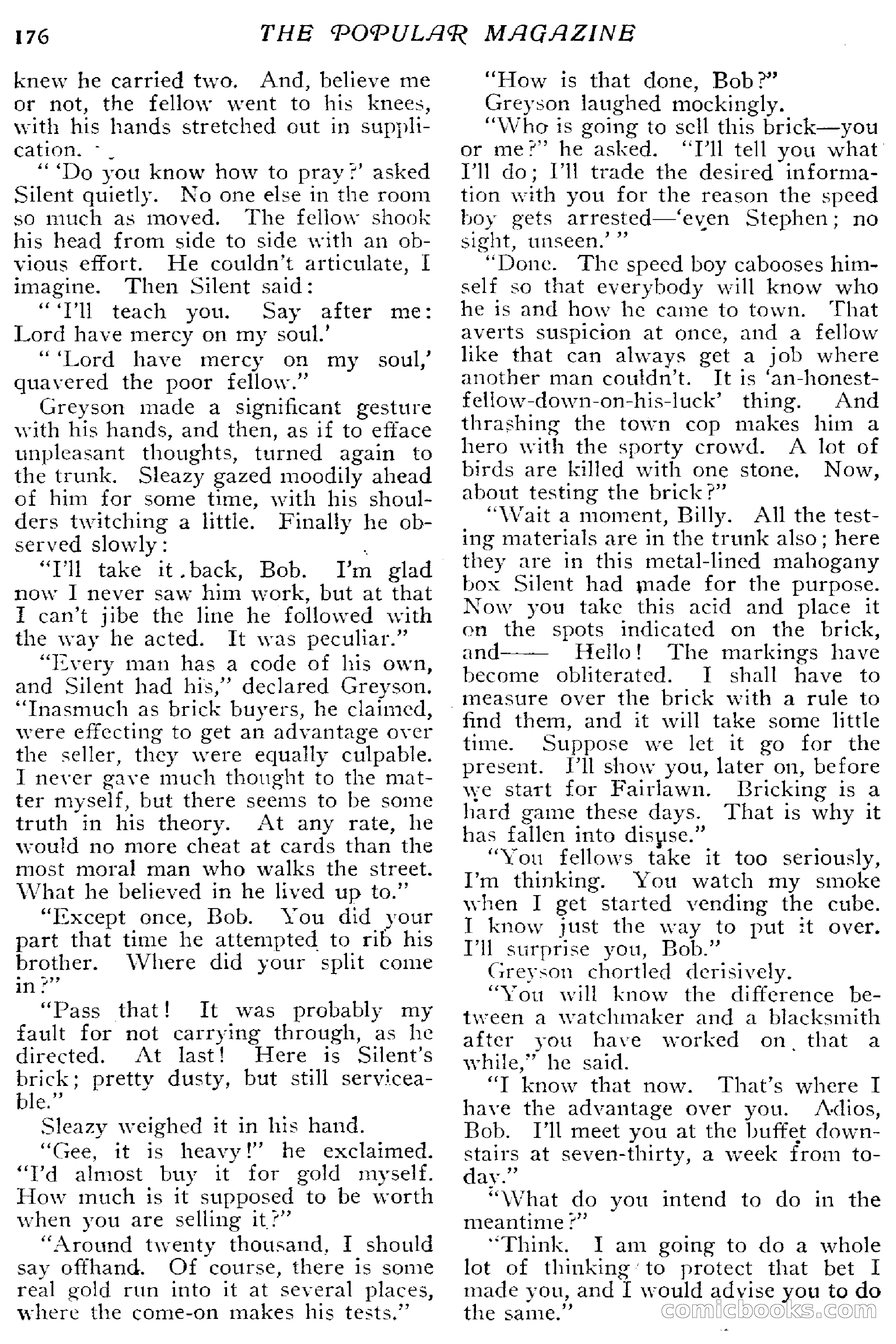 The Popular Magazine, April 20, 1918 — page 178 of 232