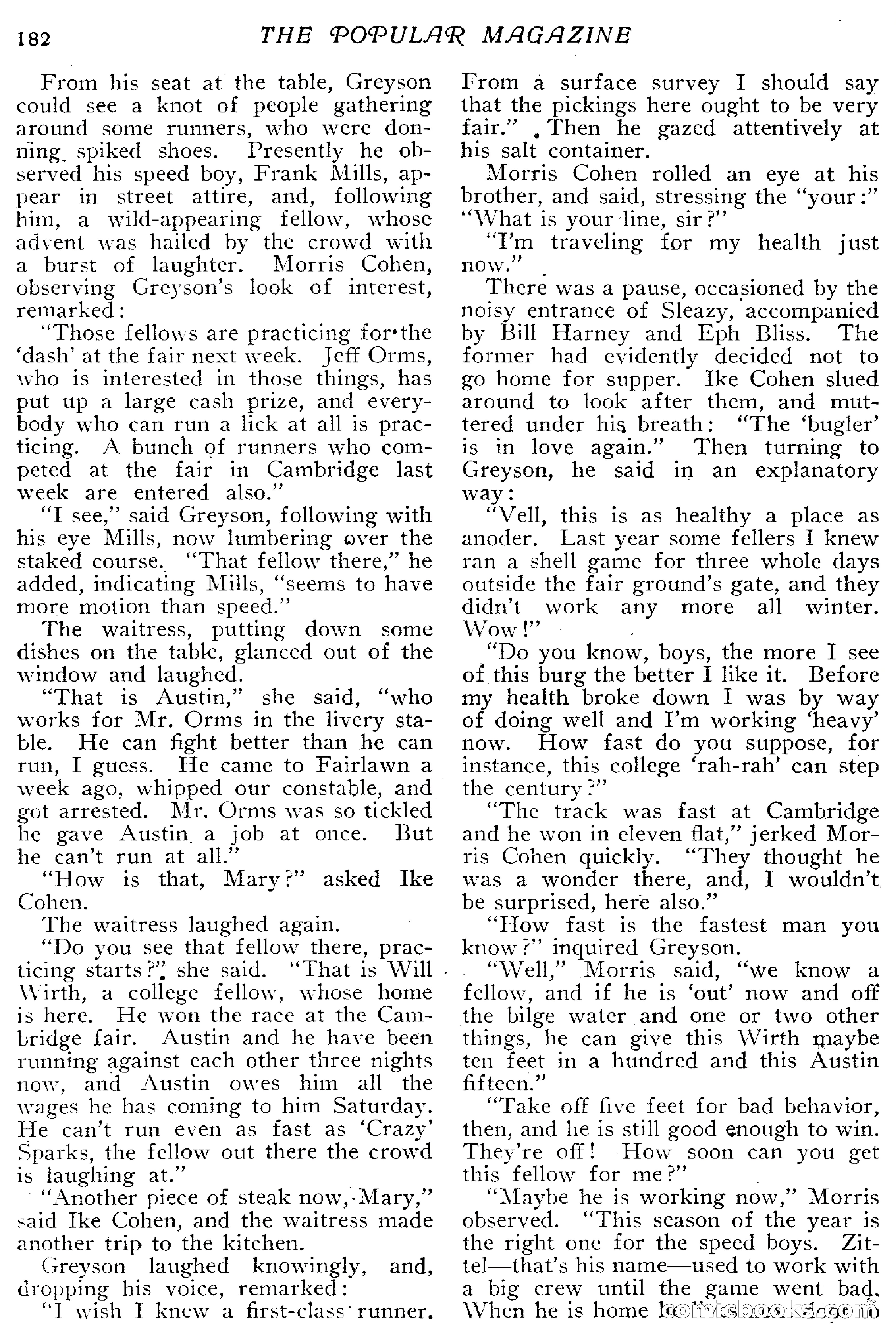 The Popular Magazine, April 20, 1918 — page 184 of 232