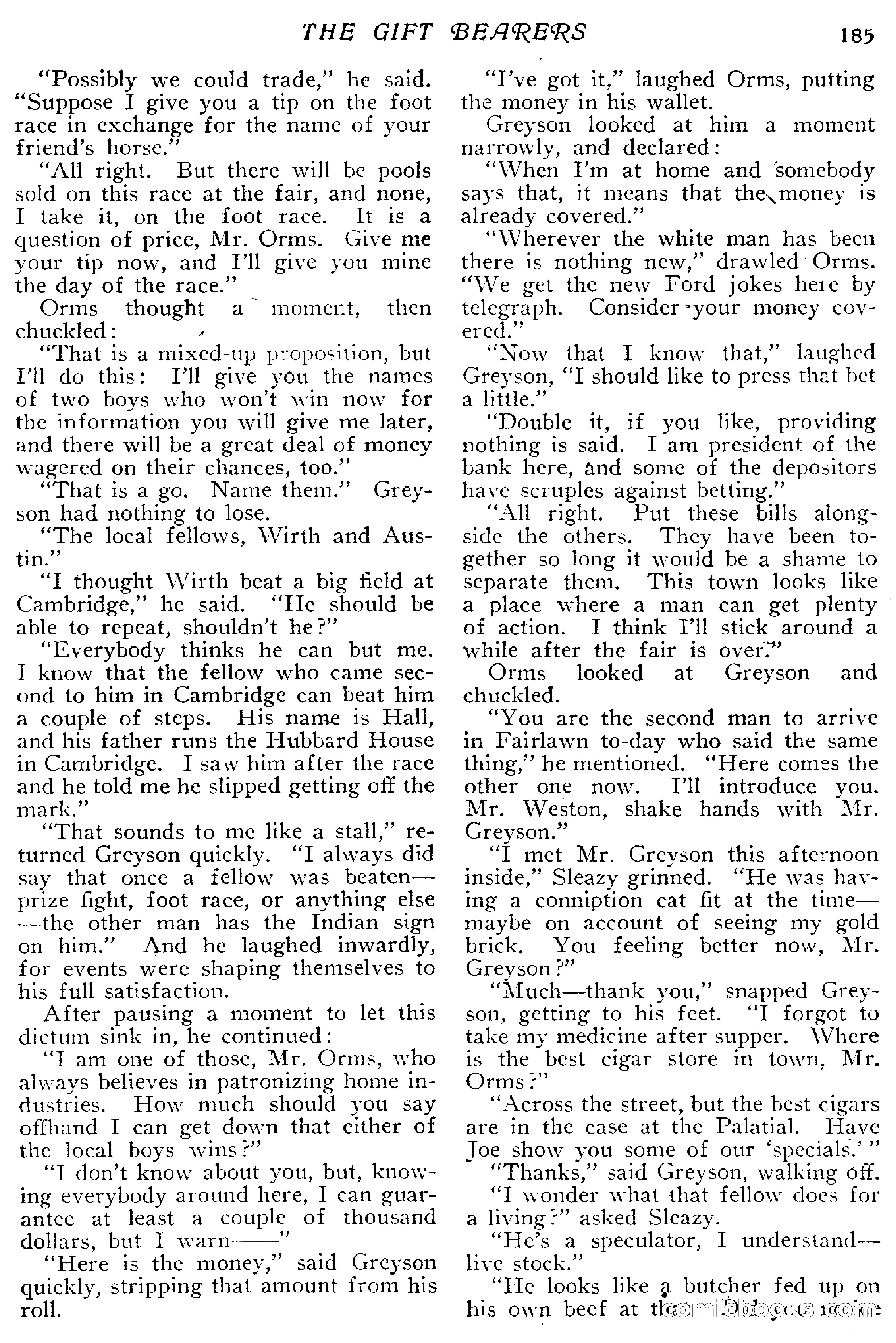 The Popular Magazine, April 20, 1918 — page 187 of 232