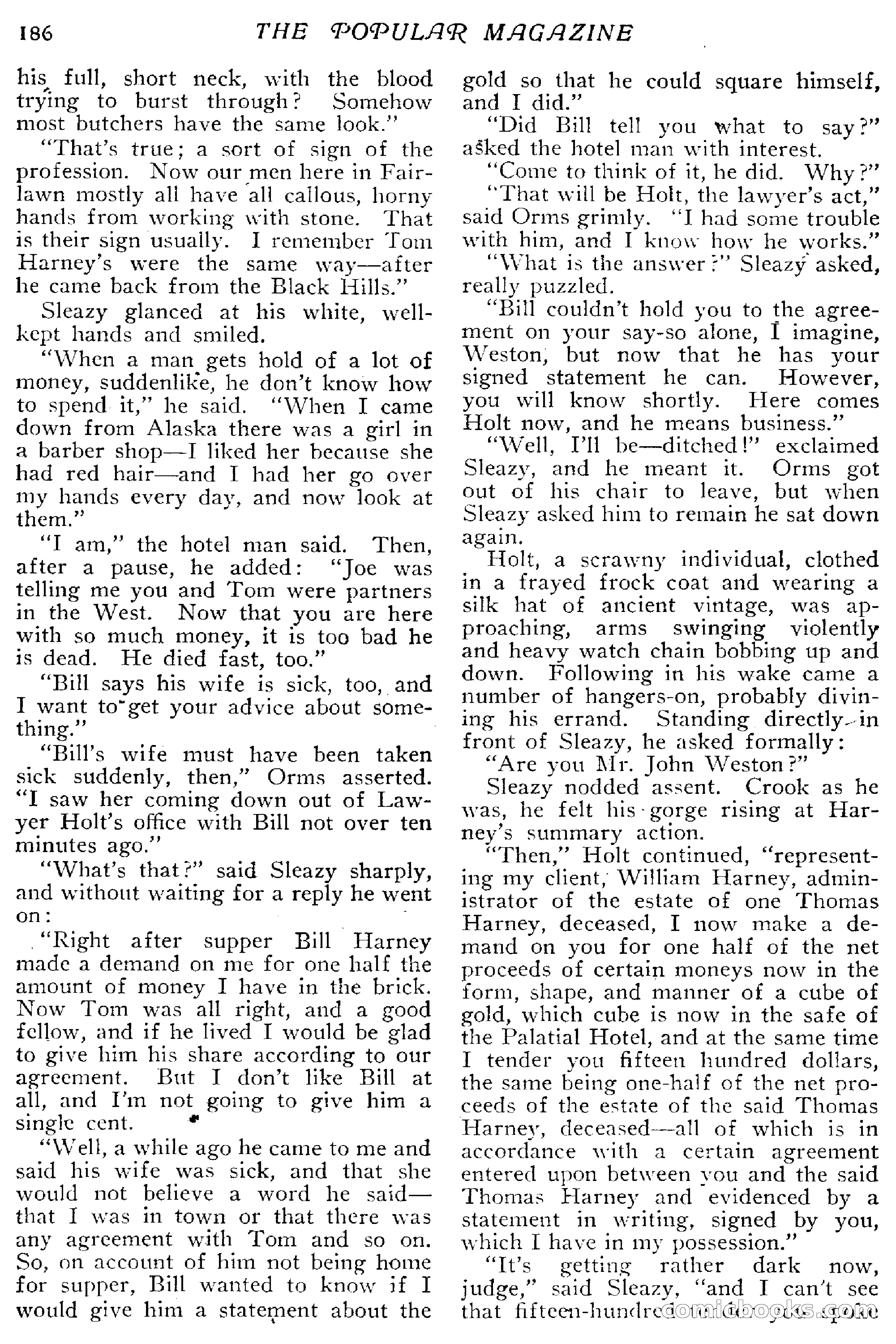 The Popular Magazine, April 20, 1918 — page 188 of 232