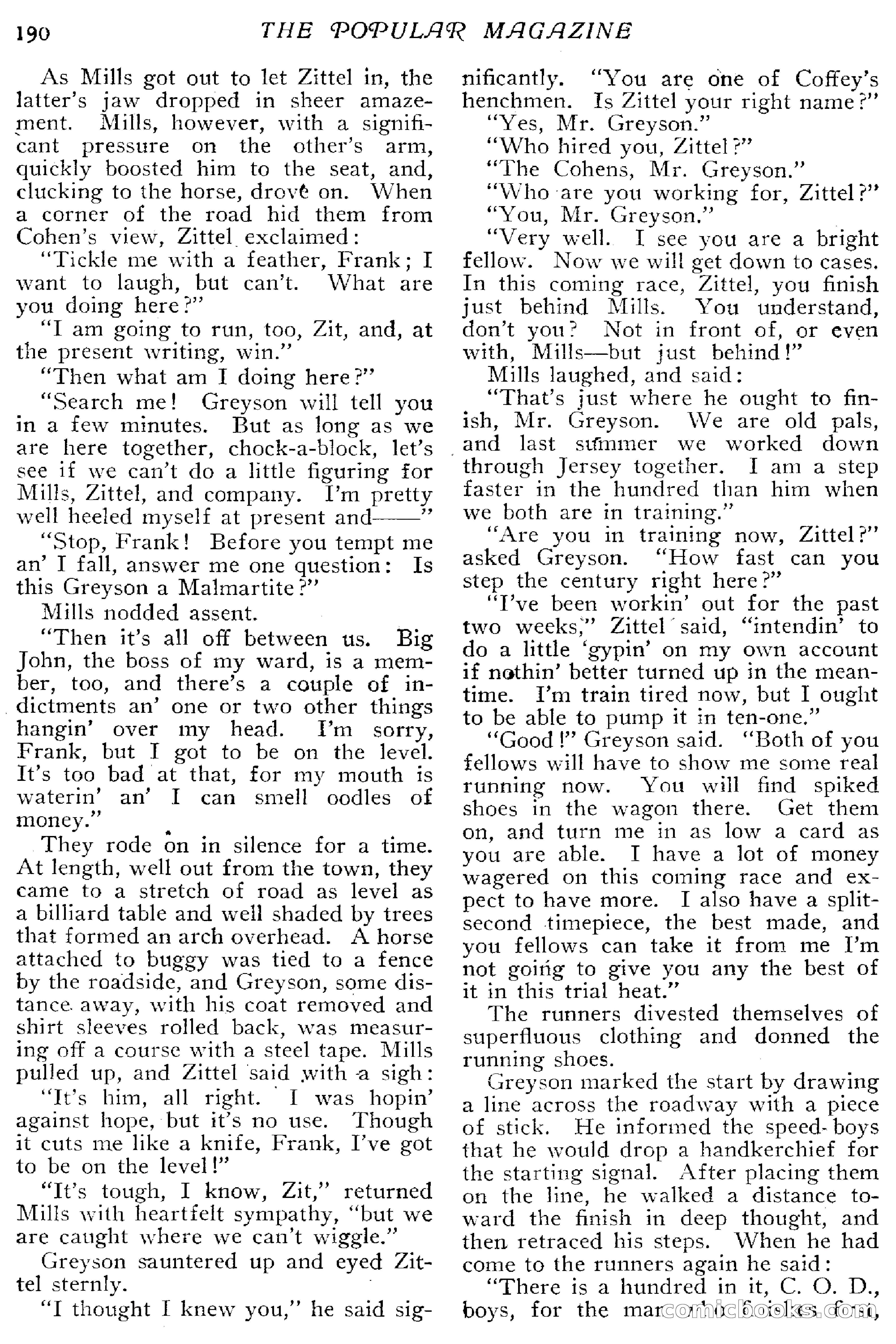 The Popular Magazine, April 20, 1918 — page 192 of 232