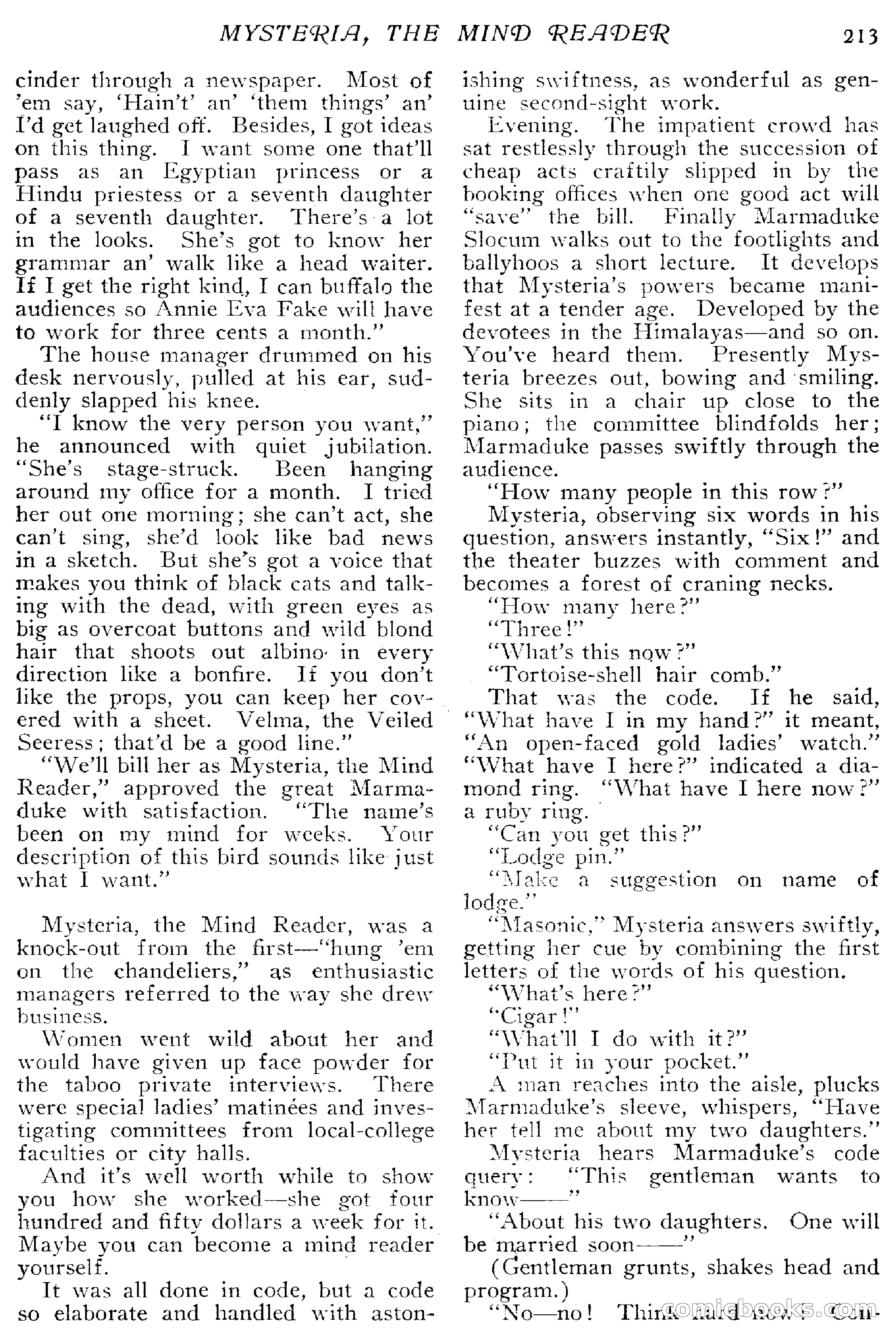 The Popular Magazine, April 20, 1918 — page 215 of 232